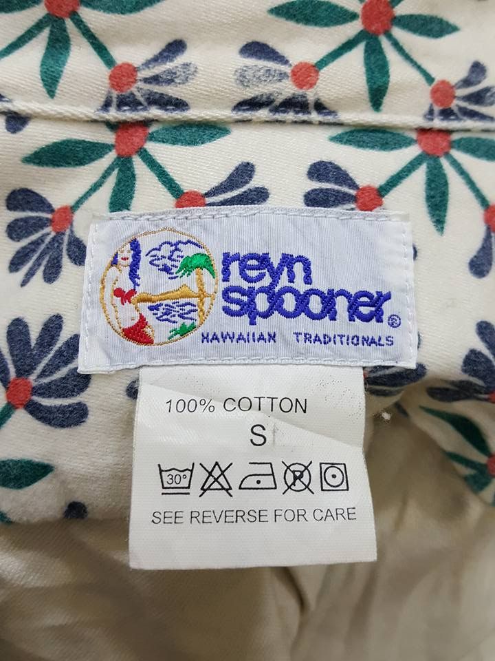 Reyn Spooner Reyn Spooner Floral Abstract Button Down Longsleeve Shirt Size US S / EU 44-46 / 1 - 4 Thumbnail