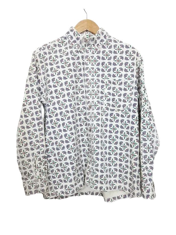 Reyn Spooner Reyn Spooner Floral Abstract Button Down Longsleeve Shirt Size US S / EU 44-46 / 1 - 1 Thumbnail