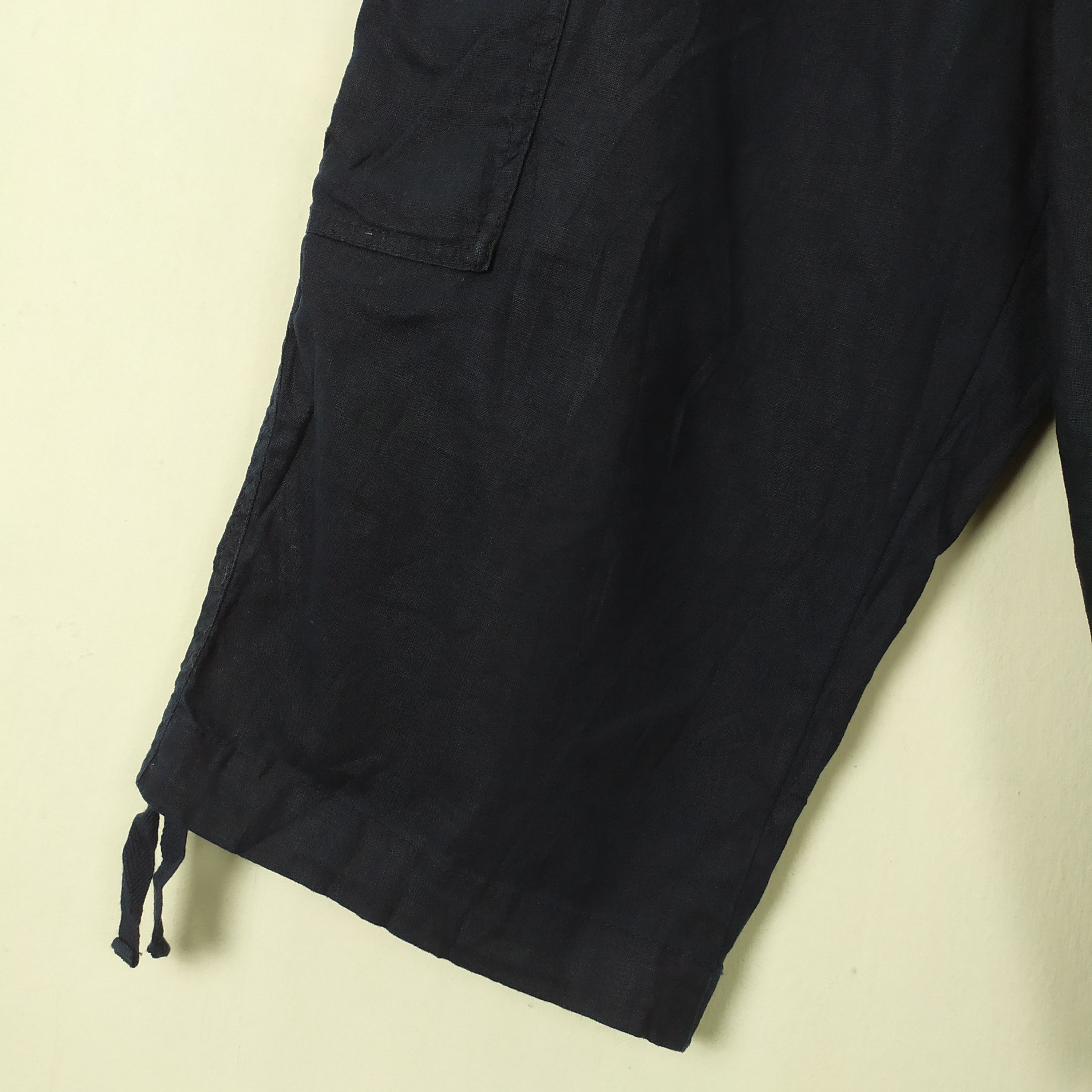 Japanese Brand Japanese Brand Blue Black Short Cargo Pants Multipocket Size US 36 / EU 52 - 6 Thumbnail