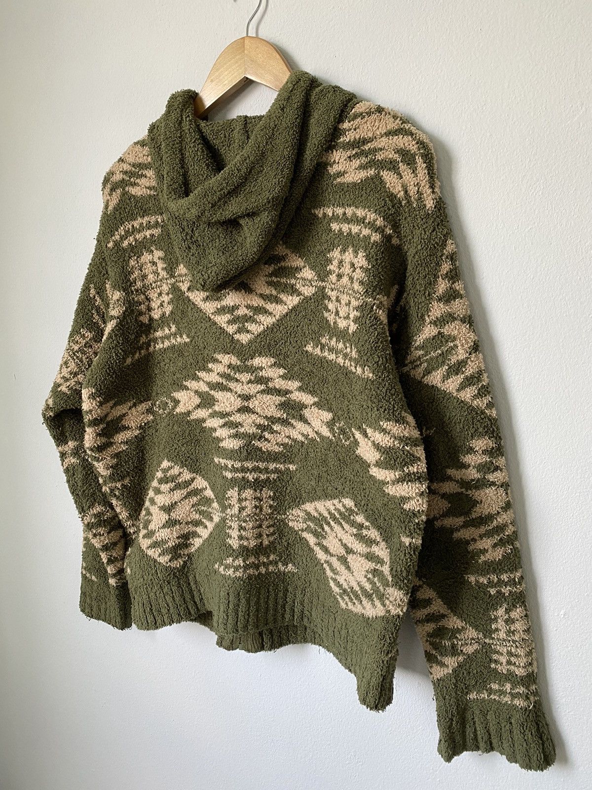 Japanese Brand printed fleece zipper hoodie american native abstract Size US M / EU 48-50 / 2 - 5 Thumbnail