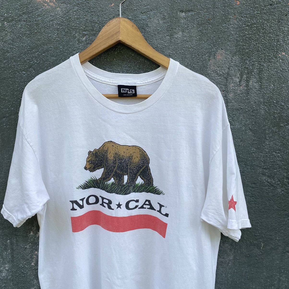 Santa Cruz Skateboards Thrashed Vintage Y2K NHS Nor Cal Skateboard ERD GRUNGE TEE Size US L / EU 52-54 / 3 - 2 Thumbnail