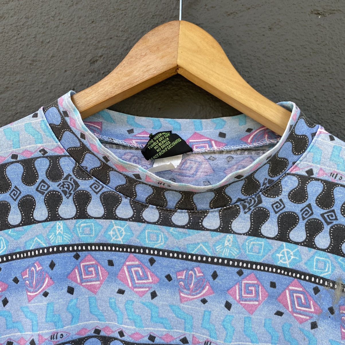 Vintage Thrashed Vintage 90s Momentum Full Speed Surf ERD GRUNGE TEE Size US L / EU 52-54 / 3 - 3 Thumbnail