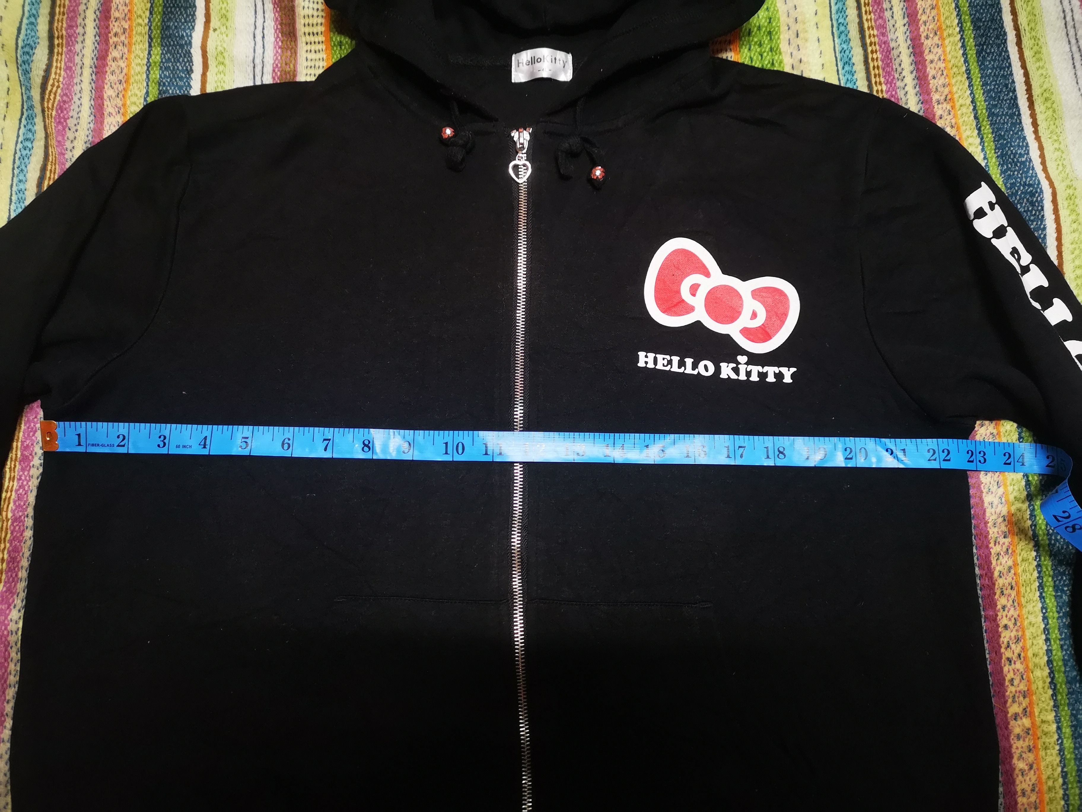 Anime Hello Kitty zipper Hoodie Size US L / EU 52-54 / 3 - 8 Thumbnail
