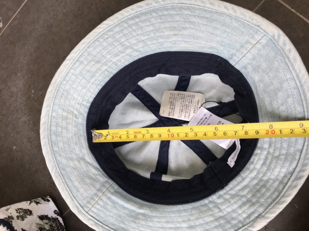 Japanese Brand Ehypen world gallery Japan Peace Series Denim Bucket Hat Size ONE SIZE - 9 Thumbnail