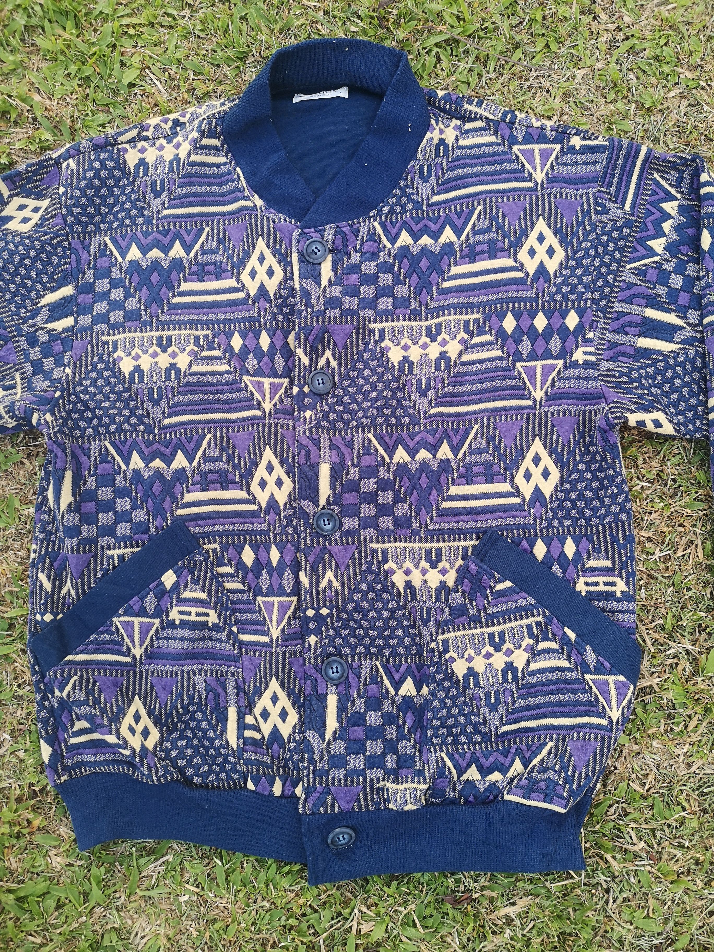 Vintage Cecilene Button sweatshirt japanese brand Size US M / EU 48-50 / 2 - 5 Thumbnail