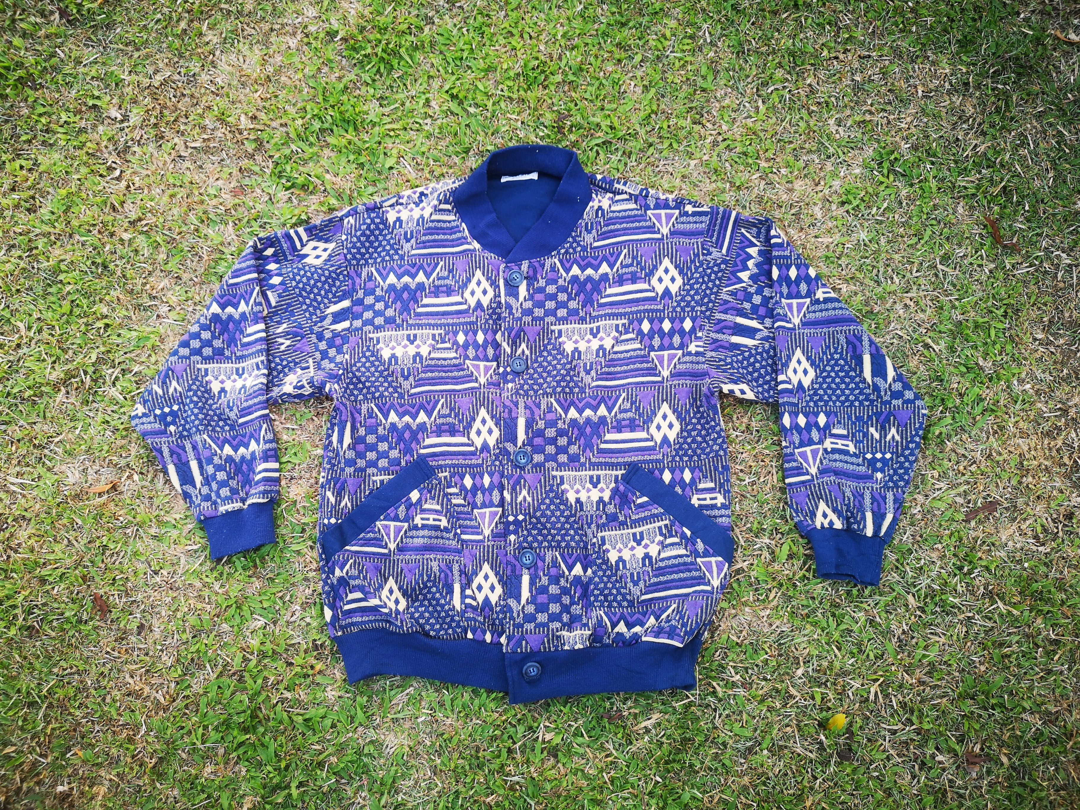 Vintage Cecilene Button sweatshirt japanese brand Size US M / EU 48-50 / 2 - 3 Thumbnail