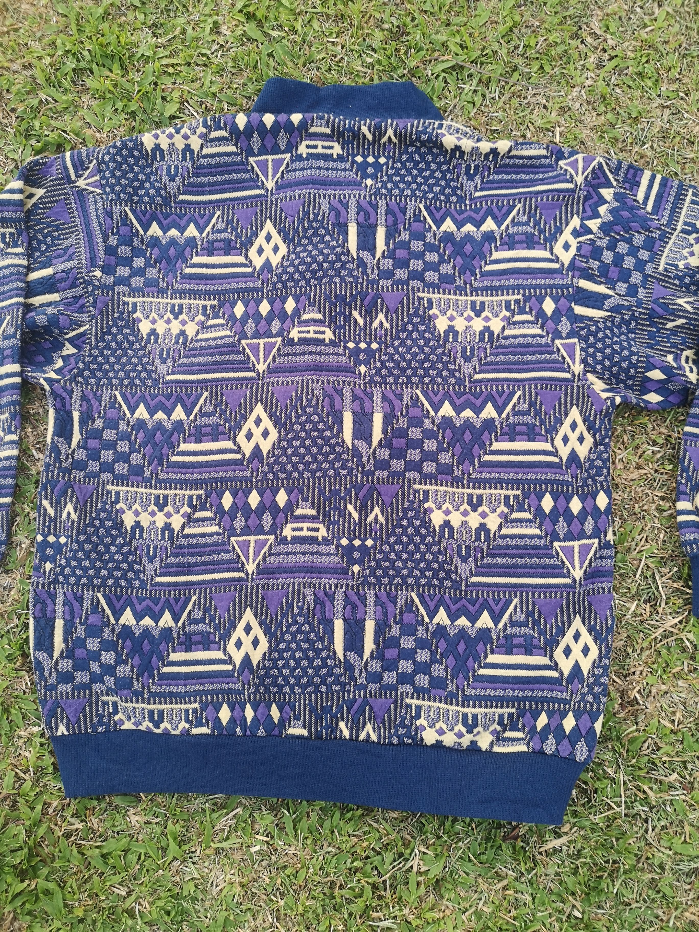 Vintage Cecilene Button sweatshirt japanese brand Size US M / EU 48-50 / 2 - 6 Thumbnail