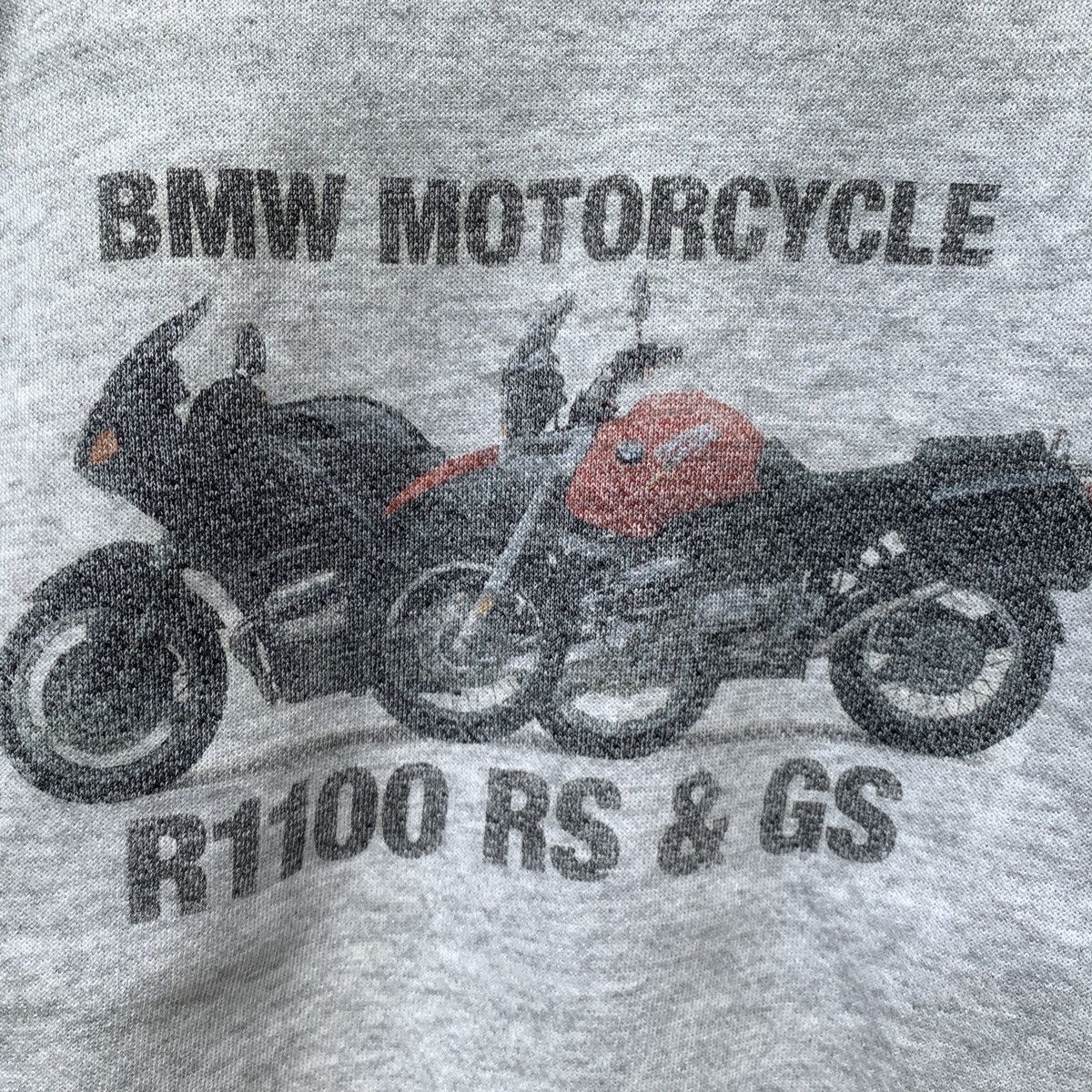 BMW × Vintage Rare! Vintage 90s BMW Motorcycle R1100 RS & GS Sweatshirt Size US M / EU 48-50 / 2 - 5 Thumbnail