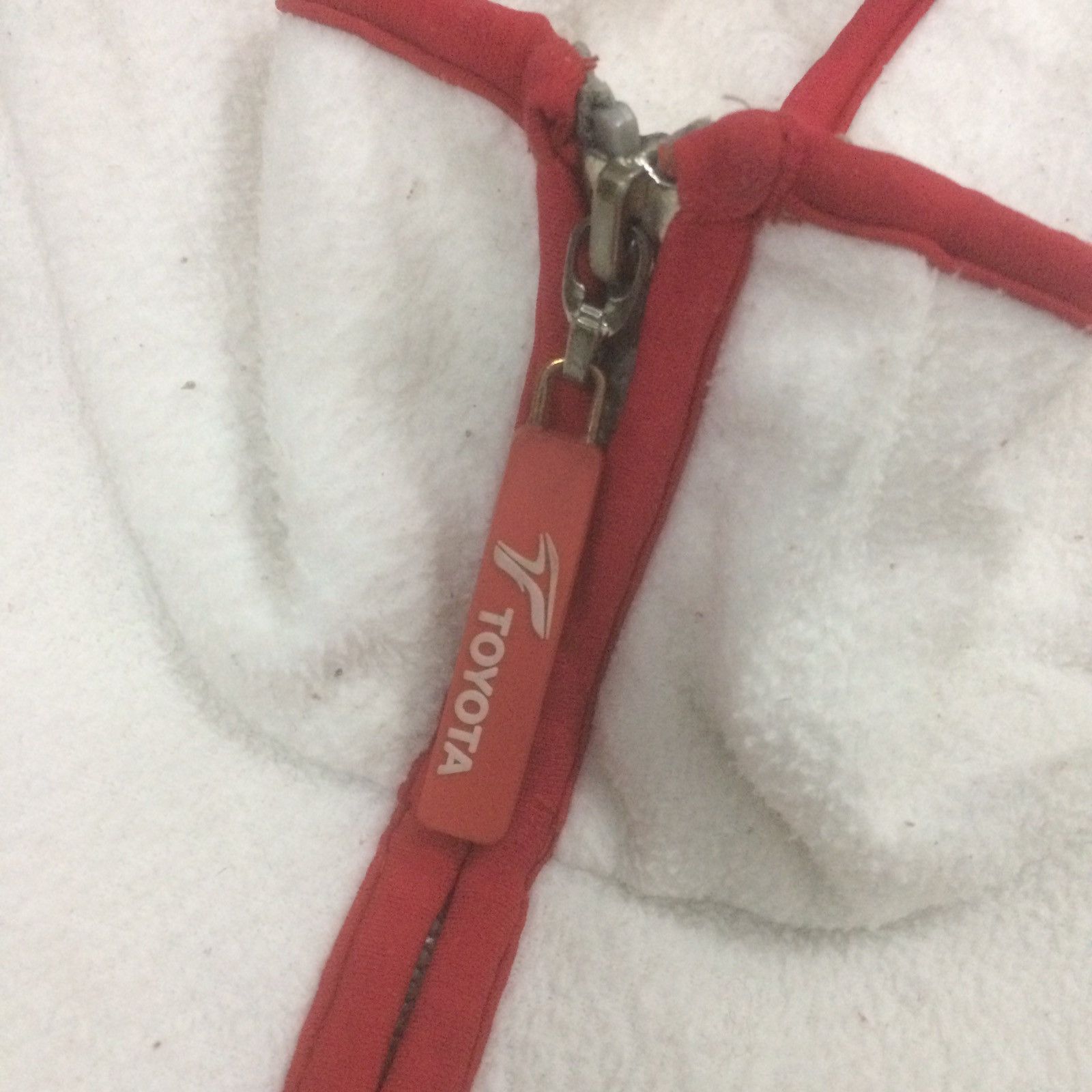 Japanese Brand Vintage Toyota Sweater Fullzipper Toyota Motorsport Racing Size US M / EU 48-50 / 2 - 3 Thumbnail