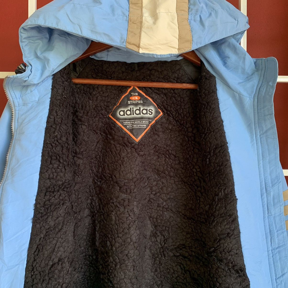 Adidas Vintage 1990s Adidas hoodie Jacket Size US L / EU 52-54 / 3 - 7 Thumbnail
