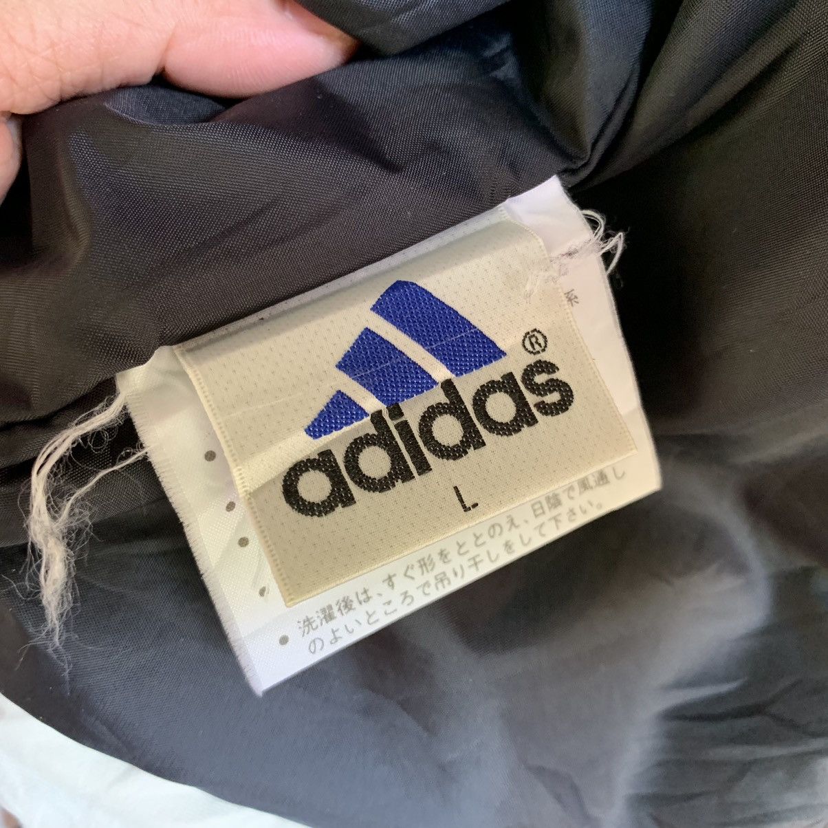 Adidas Vintage 1990s Adidas hoodie Jacket Size US L / EU 52-54 / 3 - 12 Thumbnail