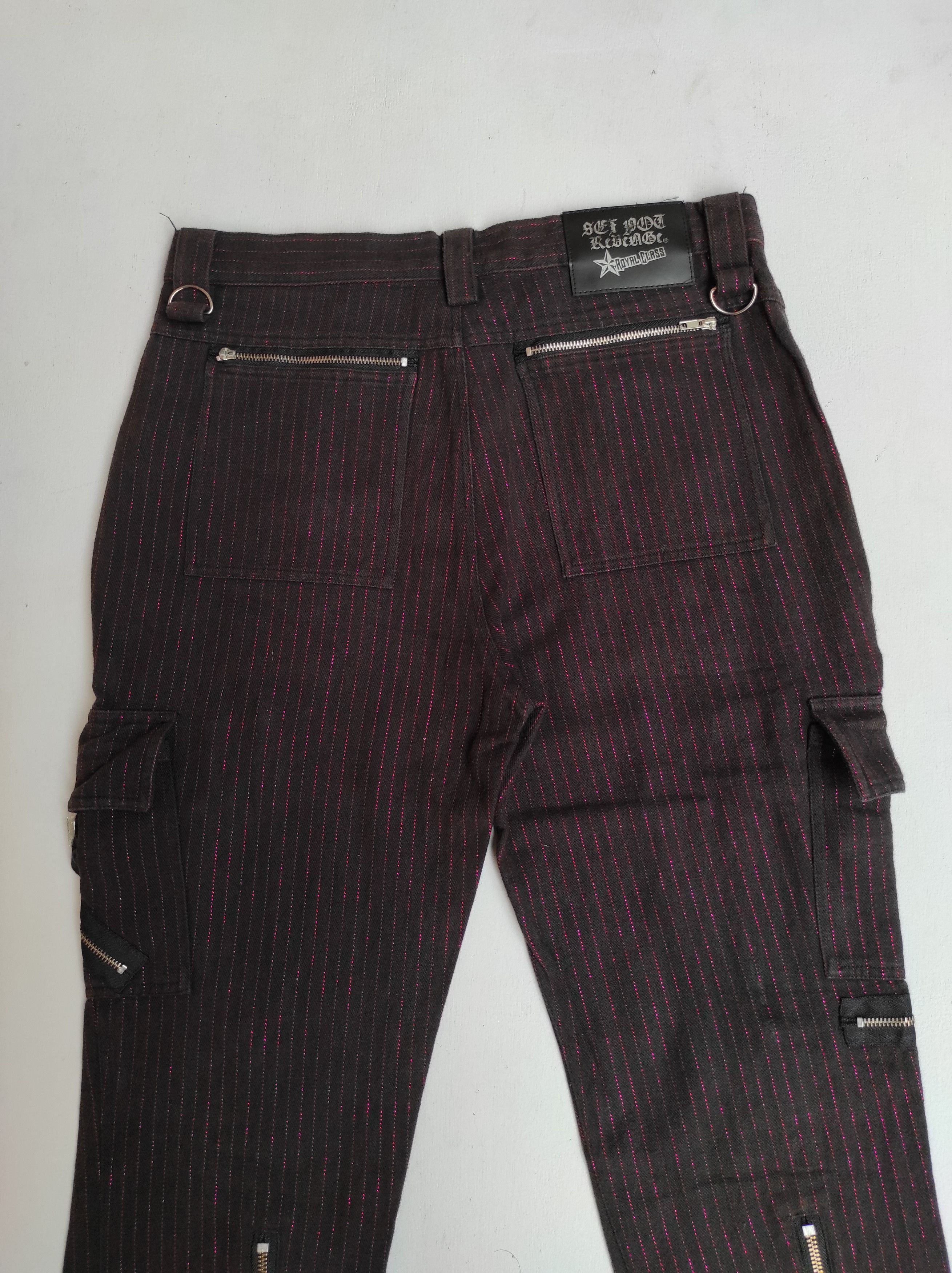 Le Grande Bleu (L.G.B.) Sex Pot Revenge Bondage Cargo Multipocket Pants Size US 30 / EU 46 - 9 Thumbnail