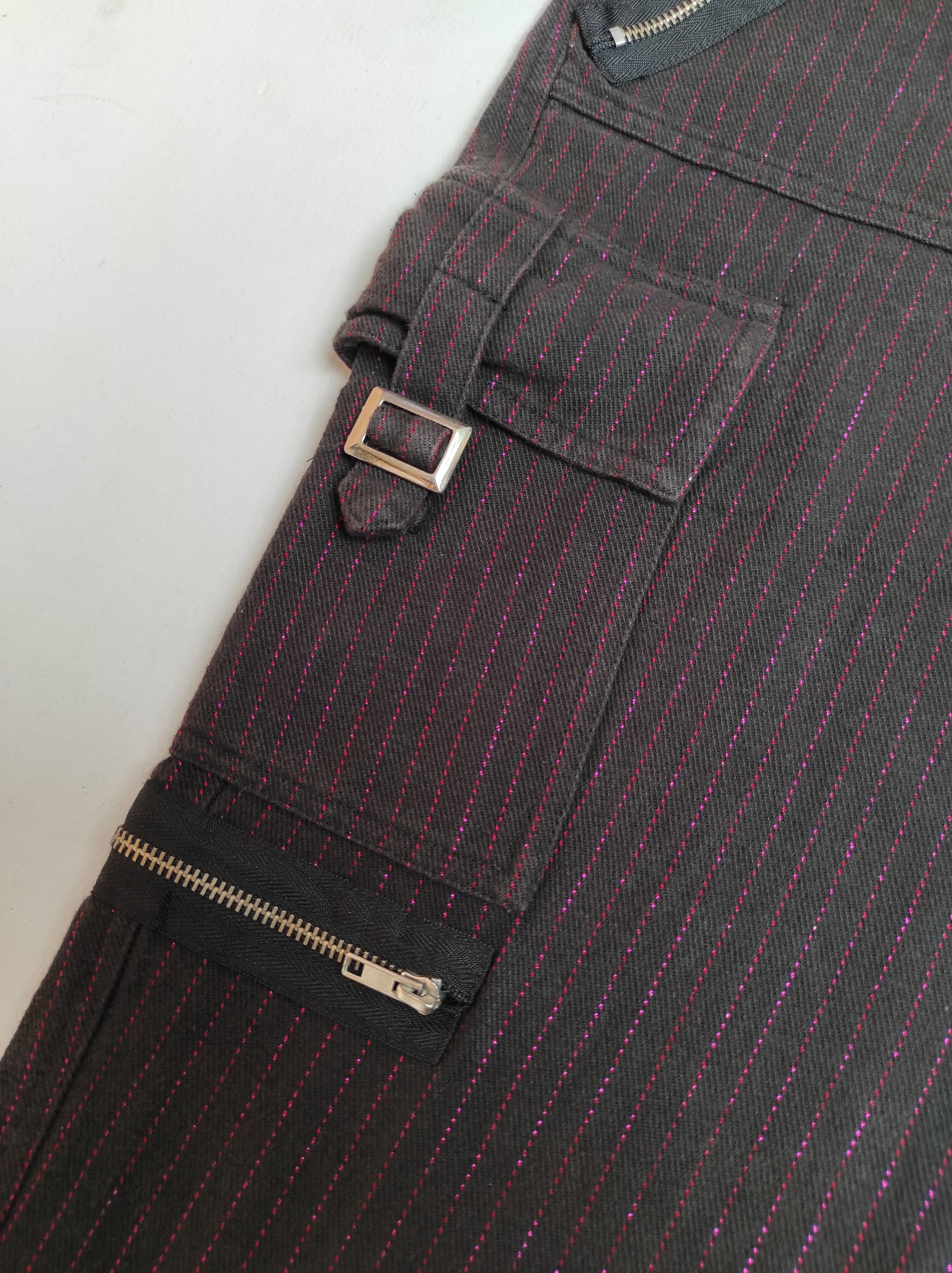 Le Grande Bleu (L.G.B.) Sex Pot Revenge Bondage Cargo Multipocket Pants Size US 30 / EU 46 - 5 Thumbnail