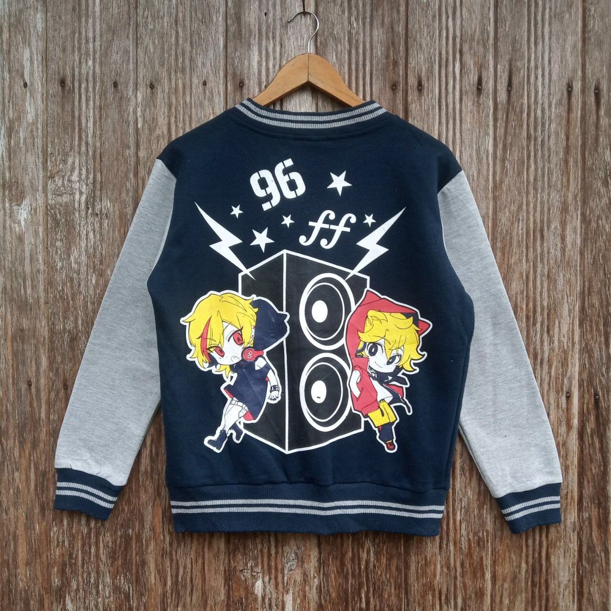 Anime Kagamine Len X 96 Neko Japanese Anime Music Varsity Jacket Size US S / EU 44-46 / 1 - 1 Thumbnail