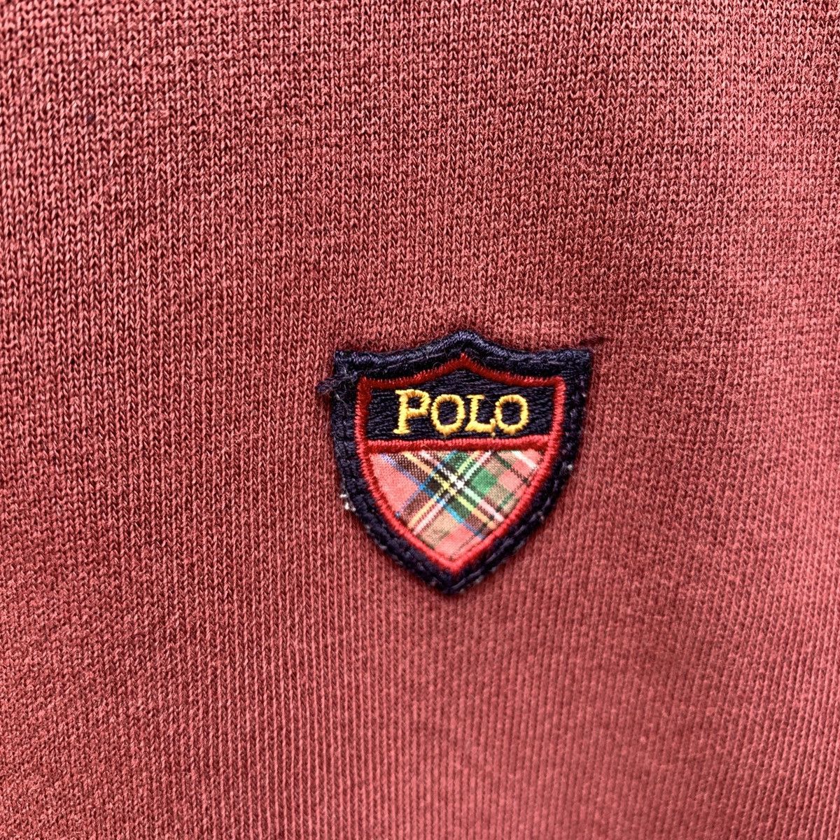 Polo Ralph Lauren Polo Golf Ralph Lauren Sweatshirt Maroon Faded Size US L / EU 52-54 / 3 - 7 Thumbnail