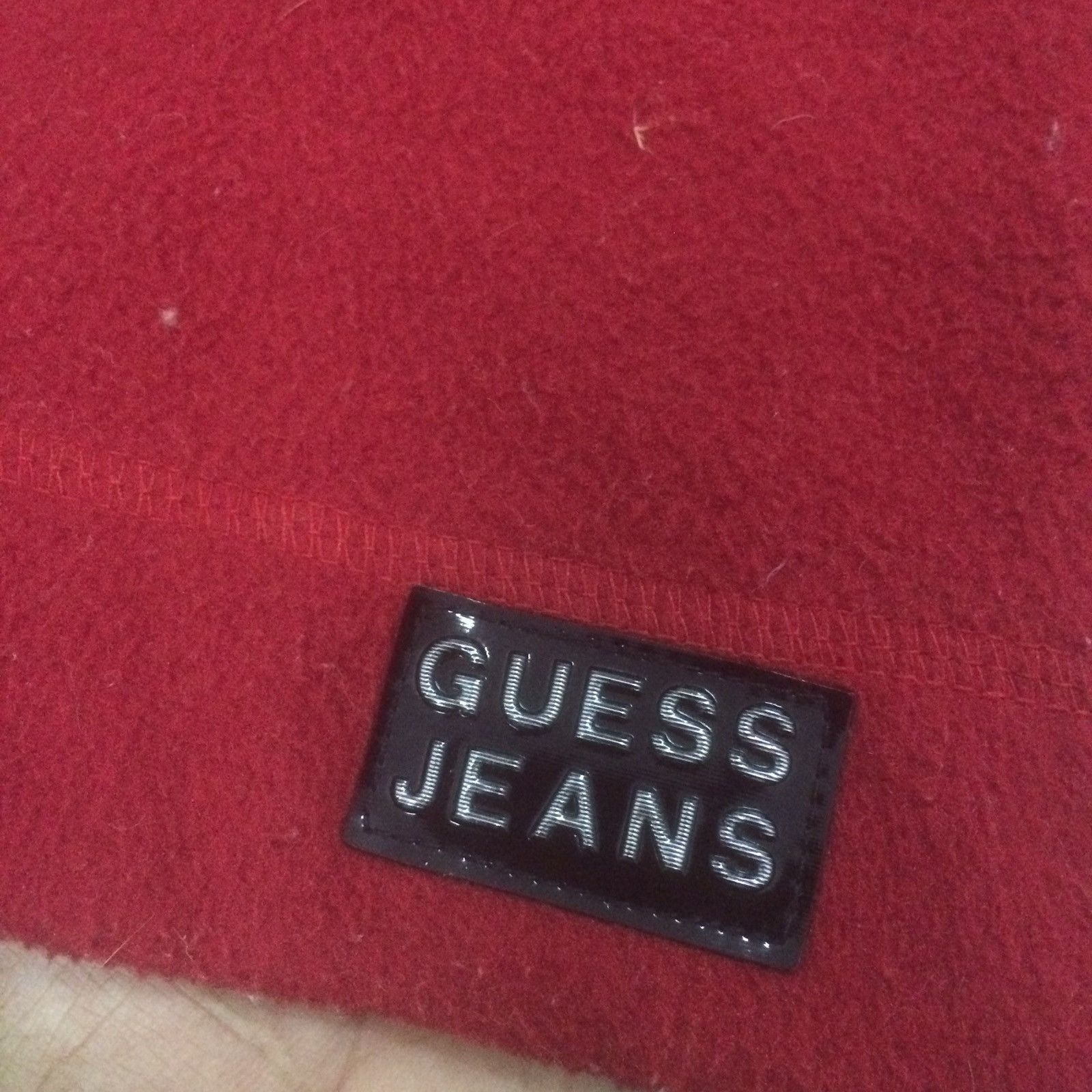 Guess Guess Jeans Red Sweater Jacket Fleece Size US S / EU 44-46 / 1 - 3 Thumbnail