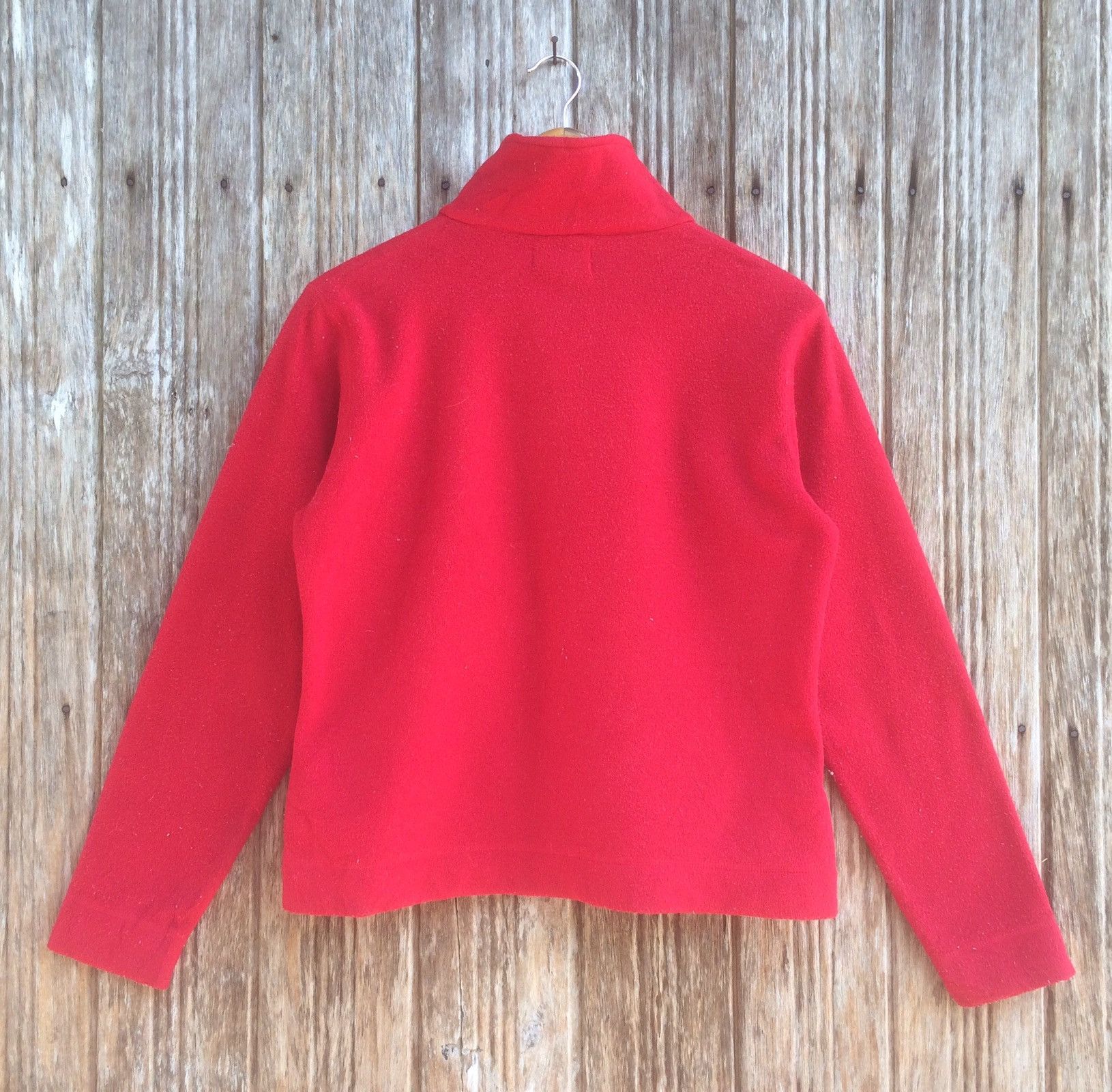 Guess Guess Jeans Red Sweater Jacket Fleece Size US S / EU 44-46 / 1 - 2 Thumbnail