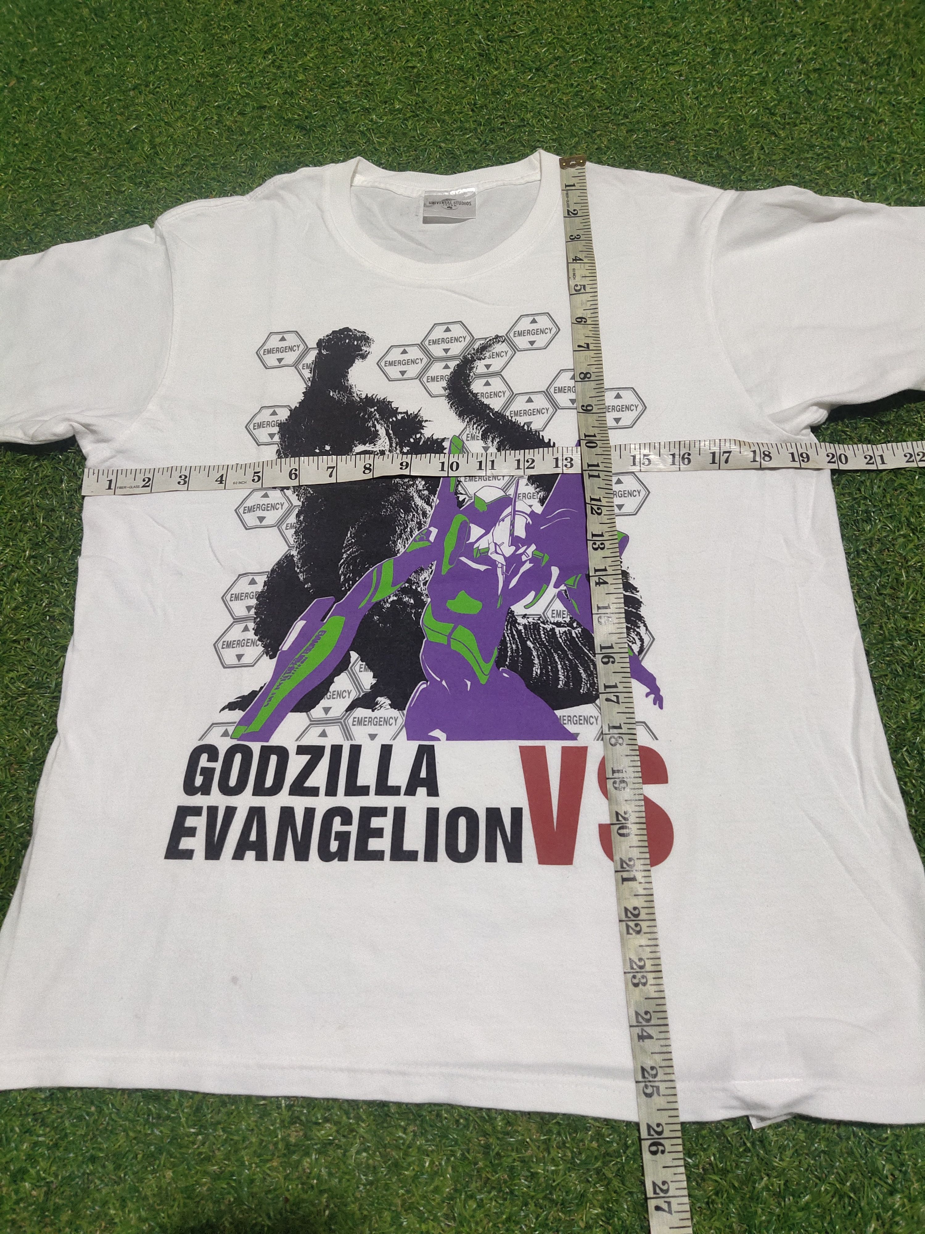 Anime × Vintage VINTAGE ANIME EVANGELION VS GODZILLA MOVIE Size US M / EU 48-50 / 2 - 2 Thumbnail