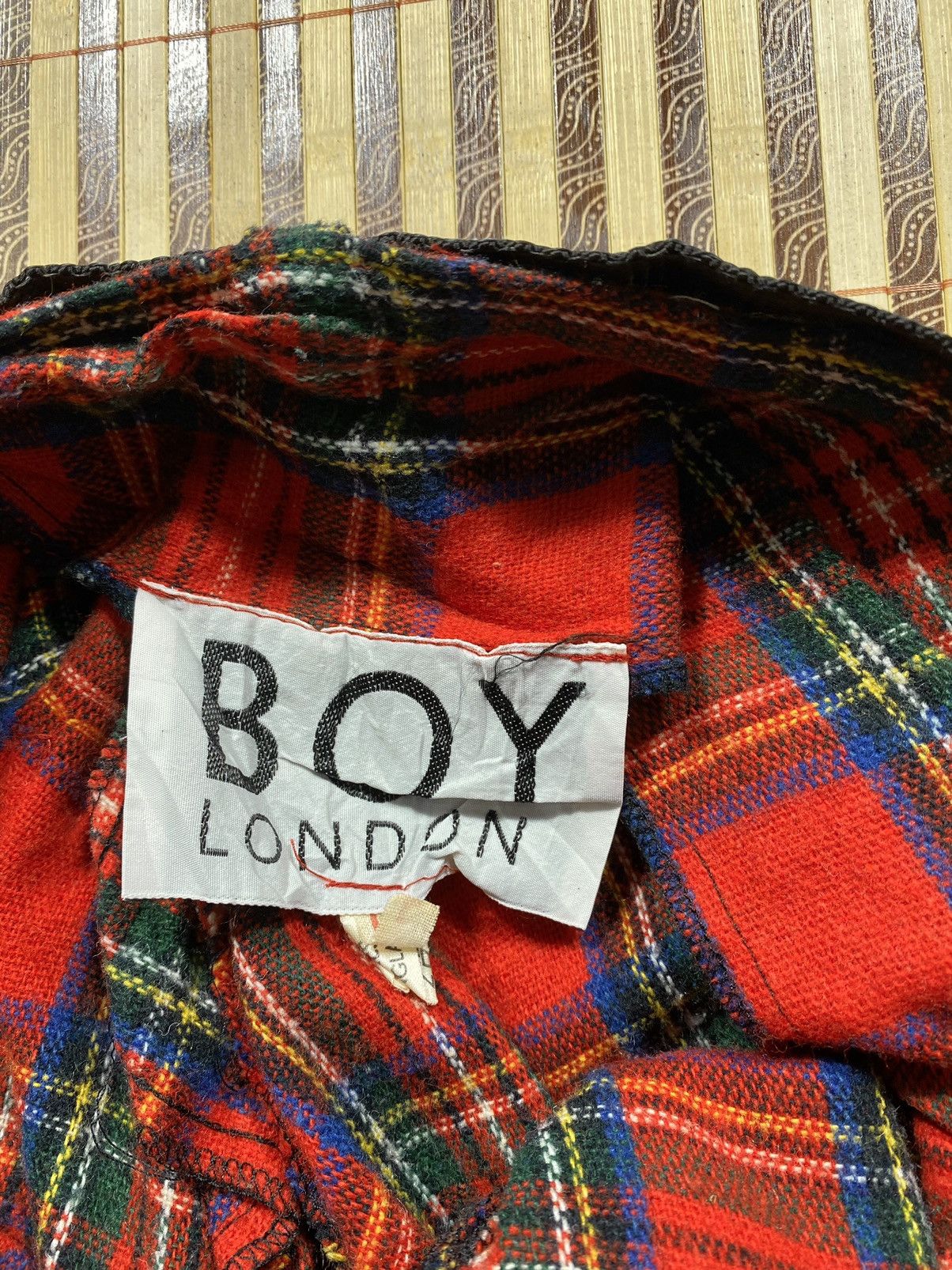 Boy London Vintage Bondage Scottish Red Tartan Pant By Boy London Size US 34 / EU 50 - 8 Thumbnail