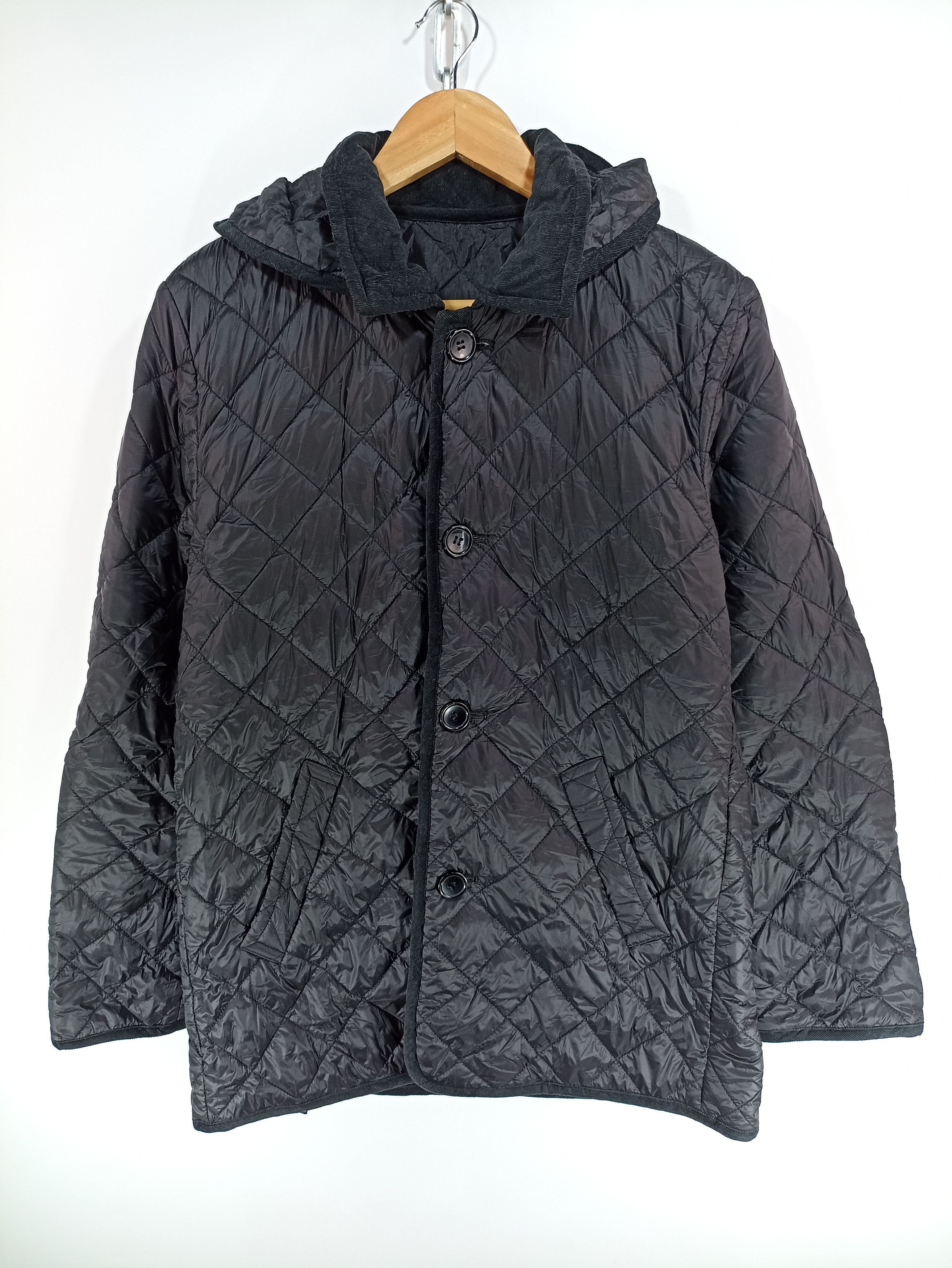 Japanese Brand Quilted hoodie jacket Size US S / EU 44-46 / 1 - 1 Thumbnail