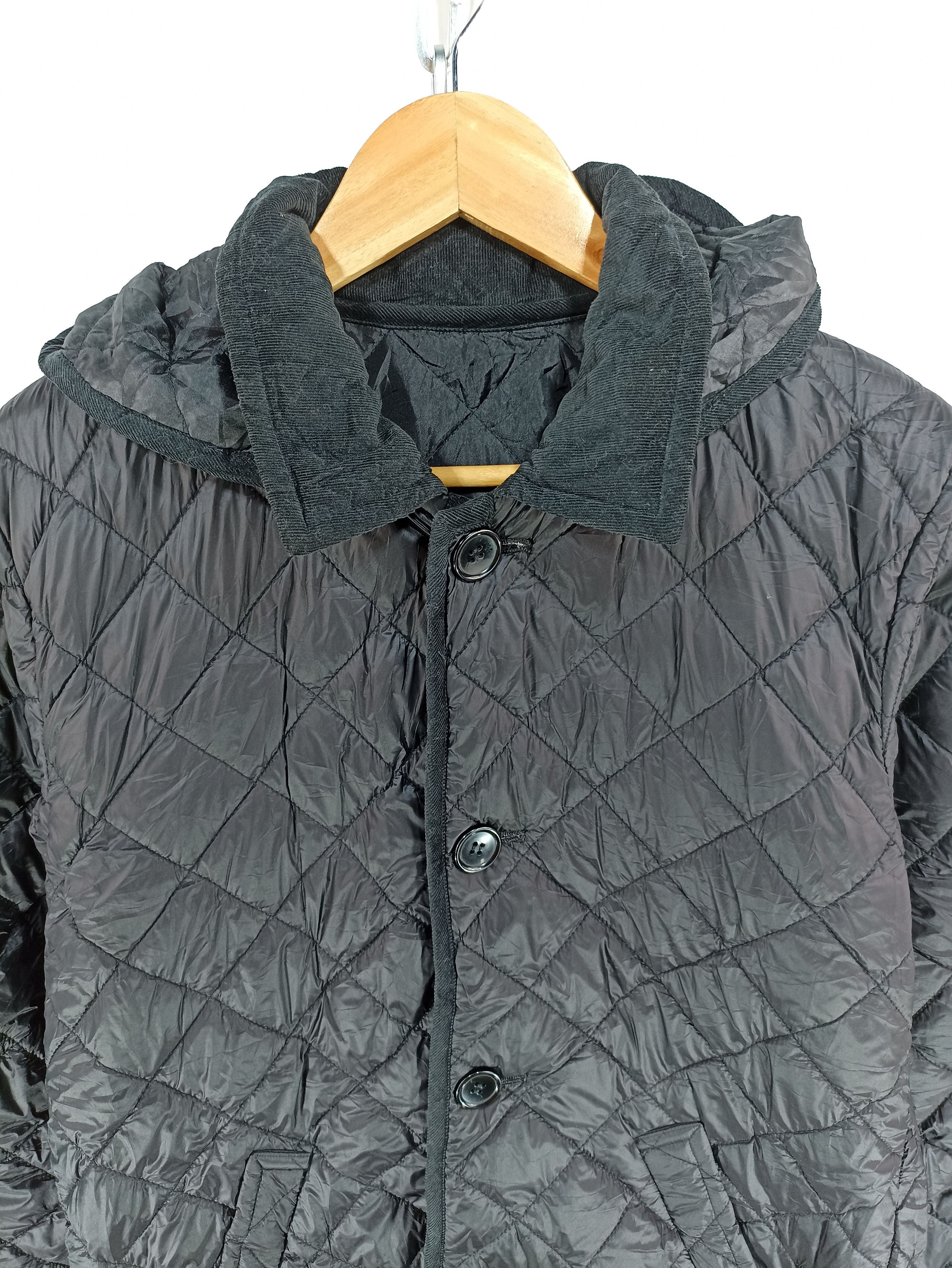 Japanese Brand Quilted hoodie jacket Size US S / EU 44-46 / 1 - 2 Thumbnail