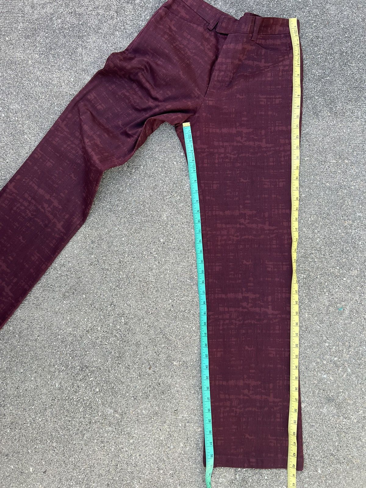 Tornado Mart Vintage Tonado Mart Japan Narrow Striped Flare Pant Size US 30 / EU 46 - 4 Thumbnail