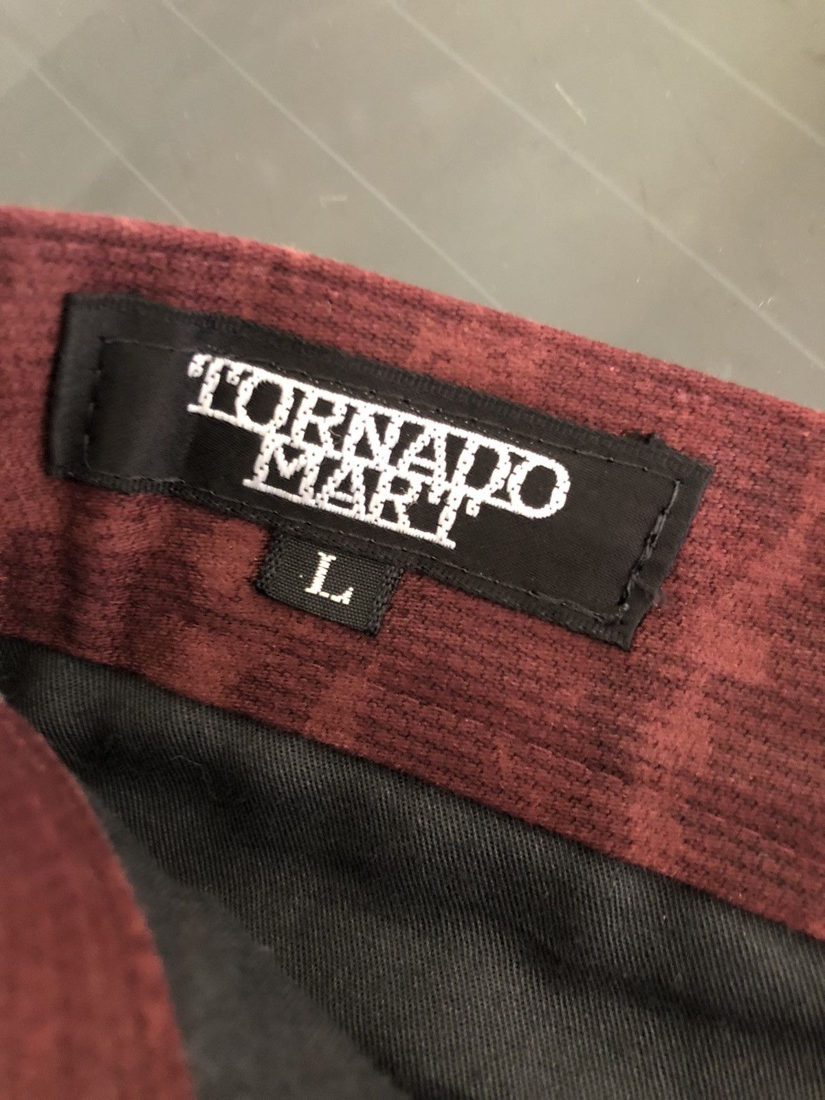 Tornado Mart Vintage Tonado Mart Japan Narrow Striped Flare Pant Size US 30 / EU 46 - 15 Thumbnail