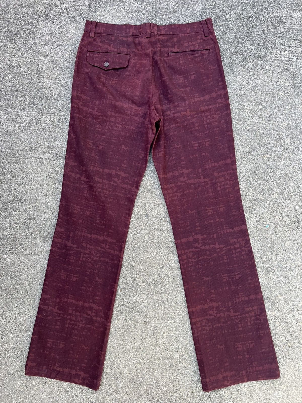 Tornado Mart Vintage Tonado Mart Japan Narrow Striped Flare Pant Size US 30 / EU 46 - 5 Thumbnail
