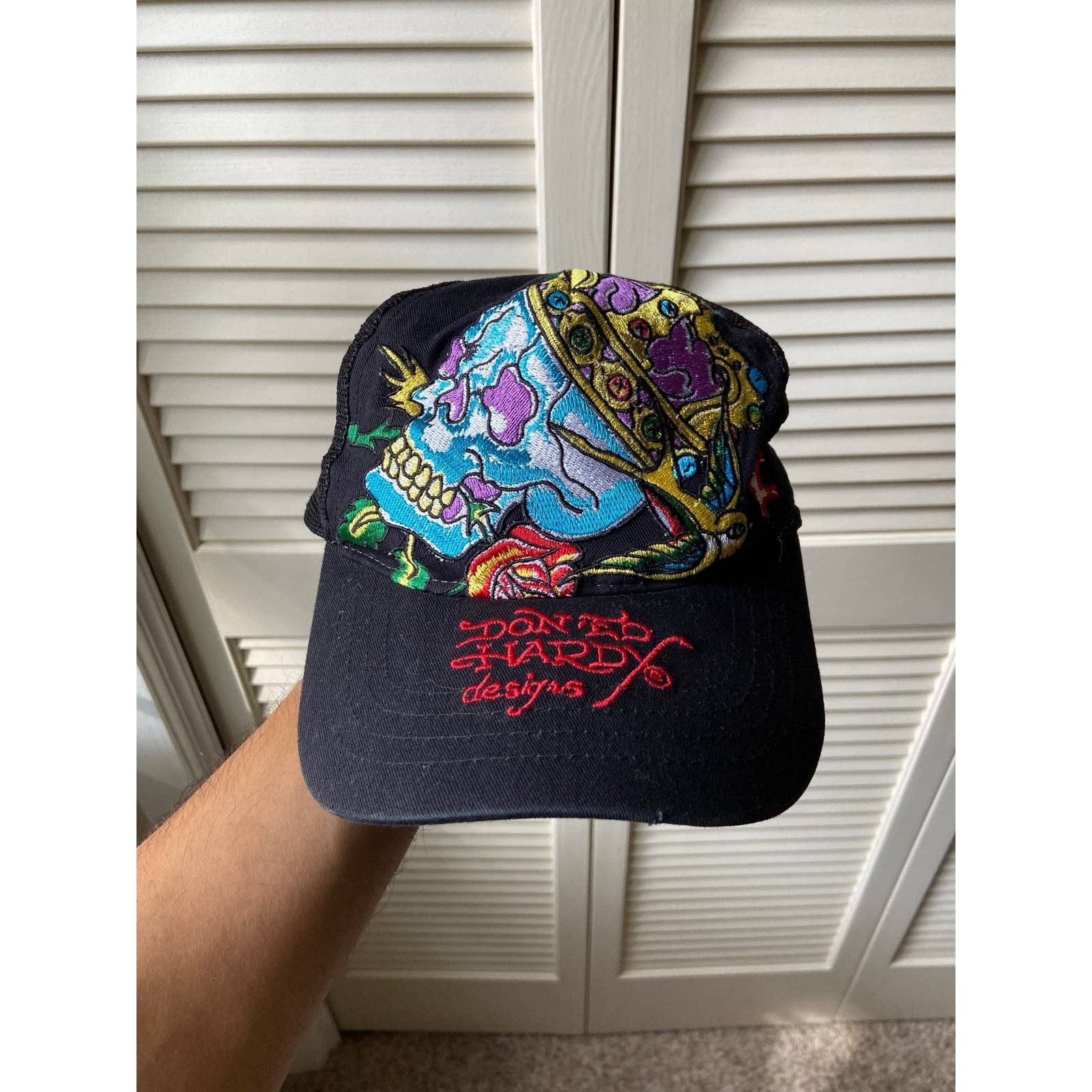 Ed Hardy Y2K Ed Hardy x Hello Kitty Trucker Hat | Grailed