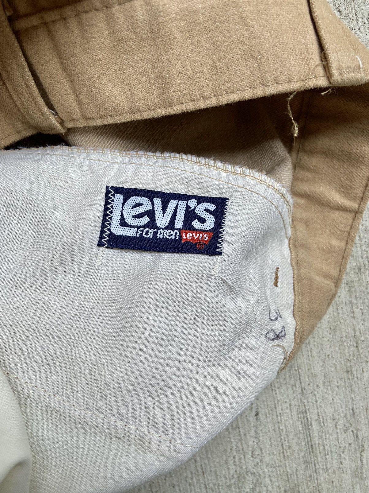 Levi's × Vintage Vintage 80’s Era Levi’s Brown Tab Boot Cut Flare Jeans Pants Size US 36 / EU 52 - 3 Thumbnail