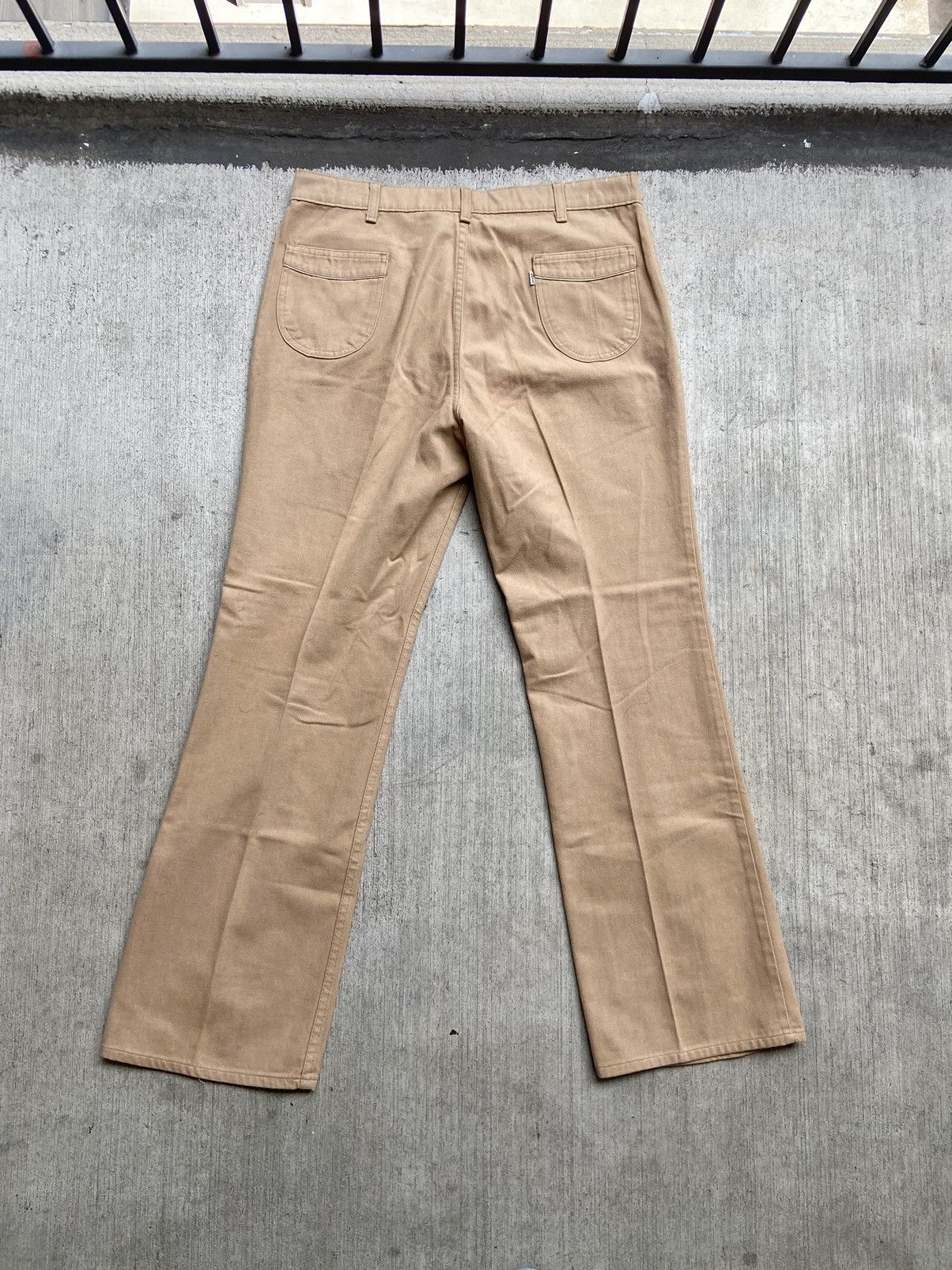 Levi's × Vintage Vintage 80’s Era Levi’s Brown Tab Boot Cut Flare Jeans Pants Size US 36 / EU 52 - 2 Thumbnail