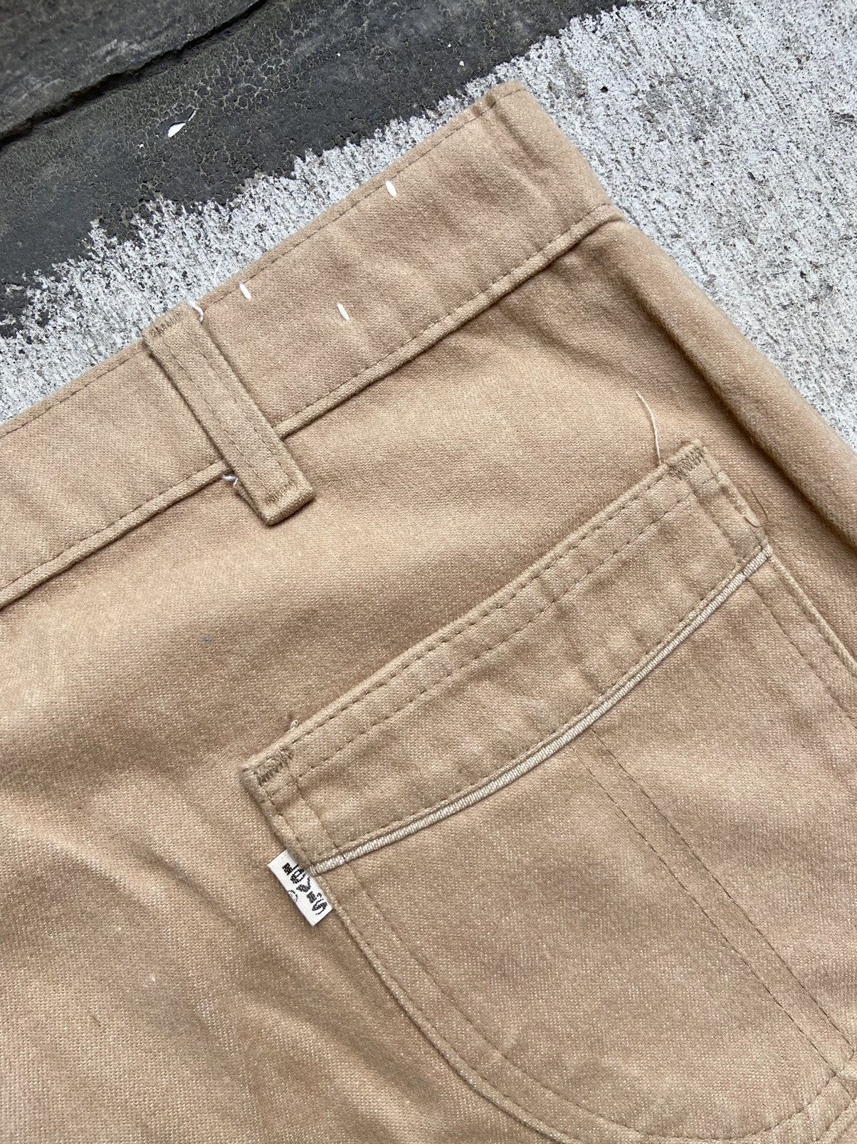 Levi's × Vintage Vintage 80’s Era Levi’s Brown Tab Boot Cut Flare Jeans Pants Size US 36 / EU 52 - 4 Thumbnail