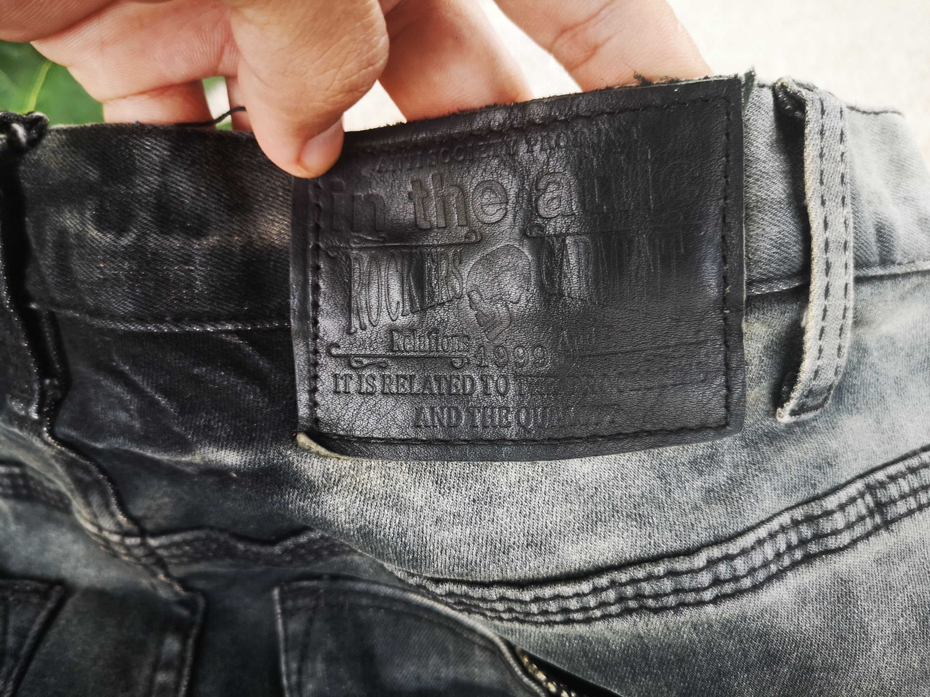 In The Attic In the attic Distressed Denim Stone Wash Size US 31 - 7 Thumbnail