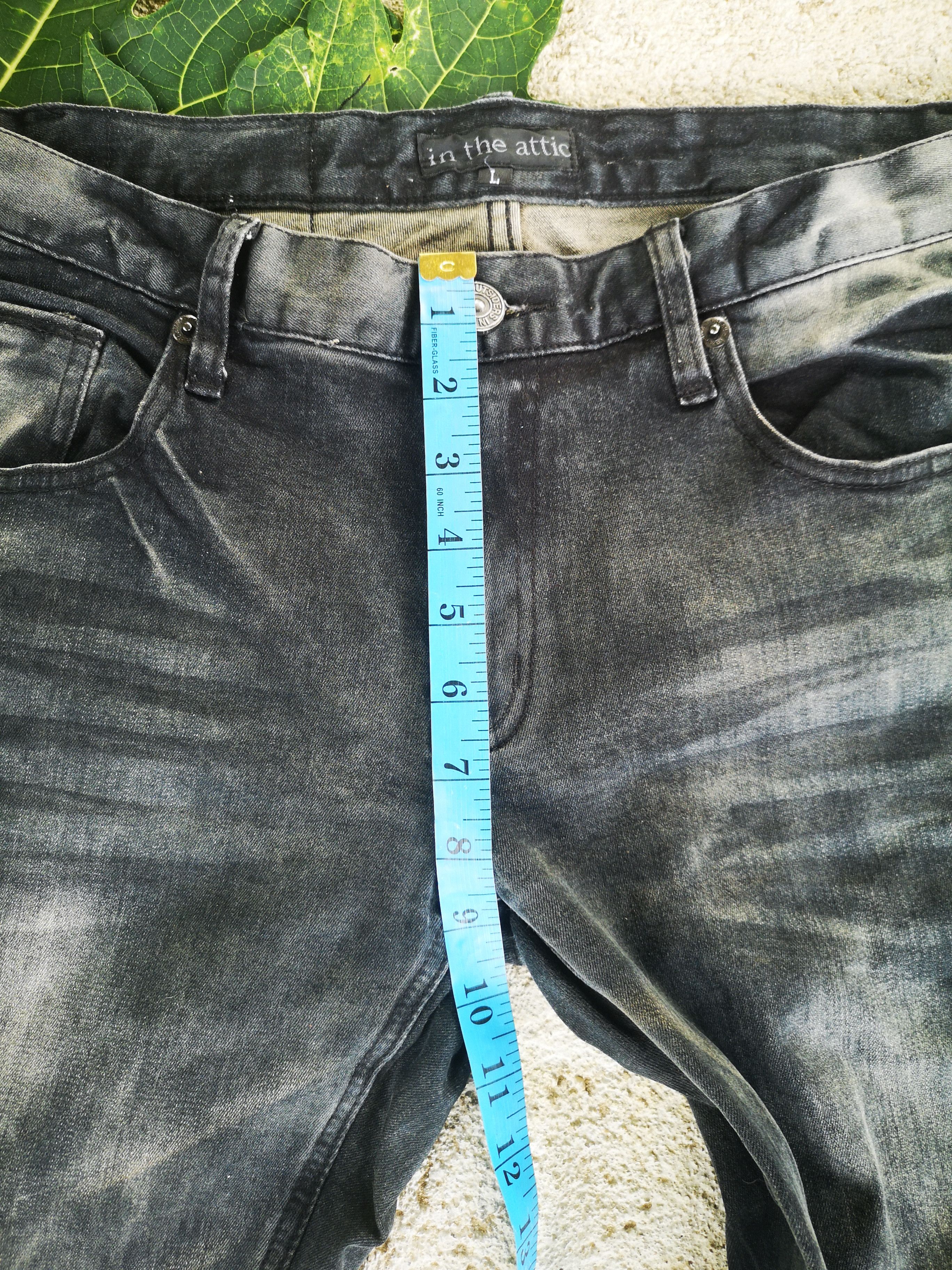 In The Attic In the attic Distressed Denim Stone Wash Size US 31 - 14 Thumbnail