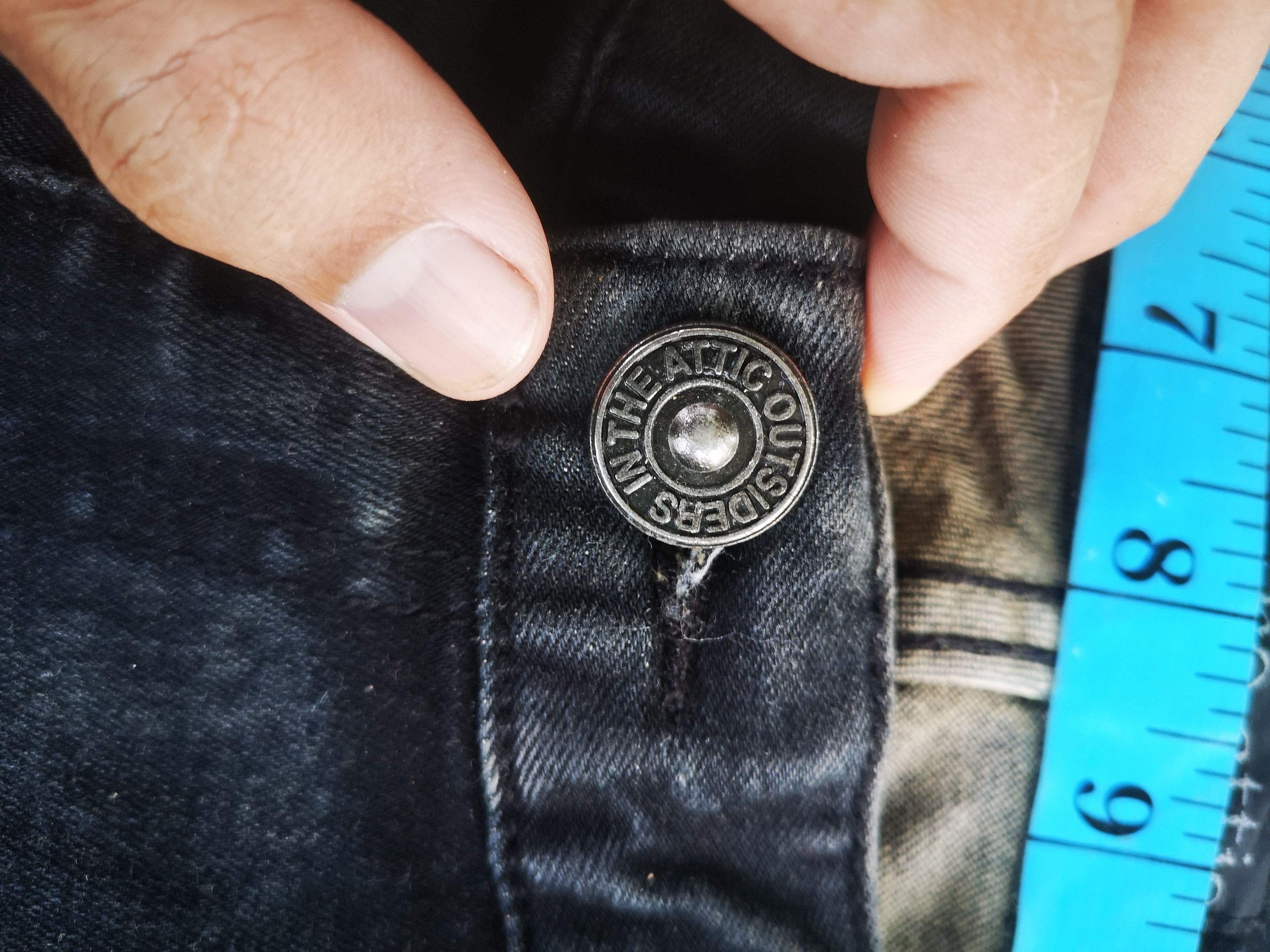 In The Attic In the attic Distressed Denim Stone Wash Size US 31 - 4 Thumbnail