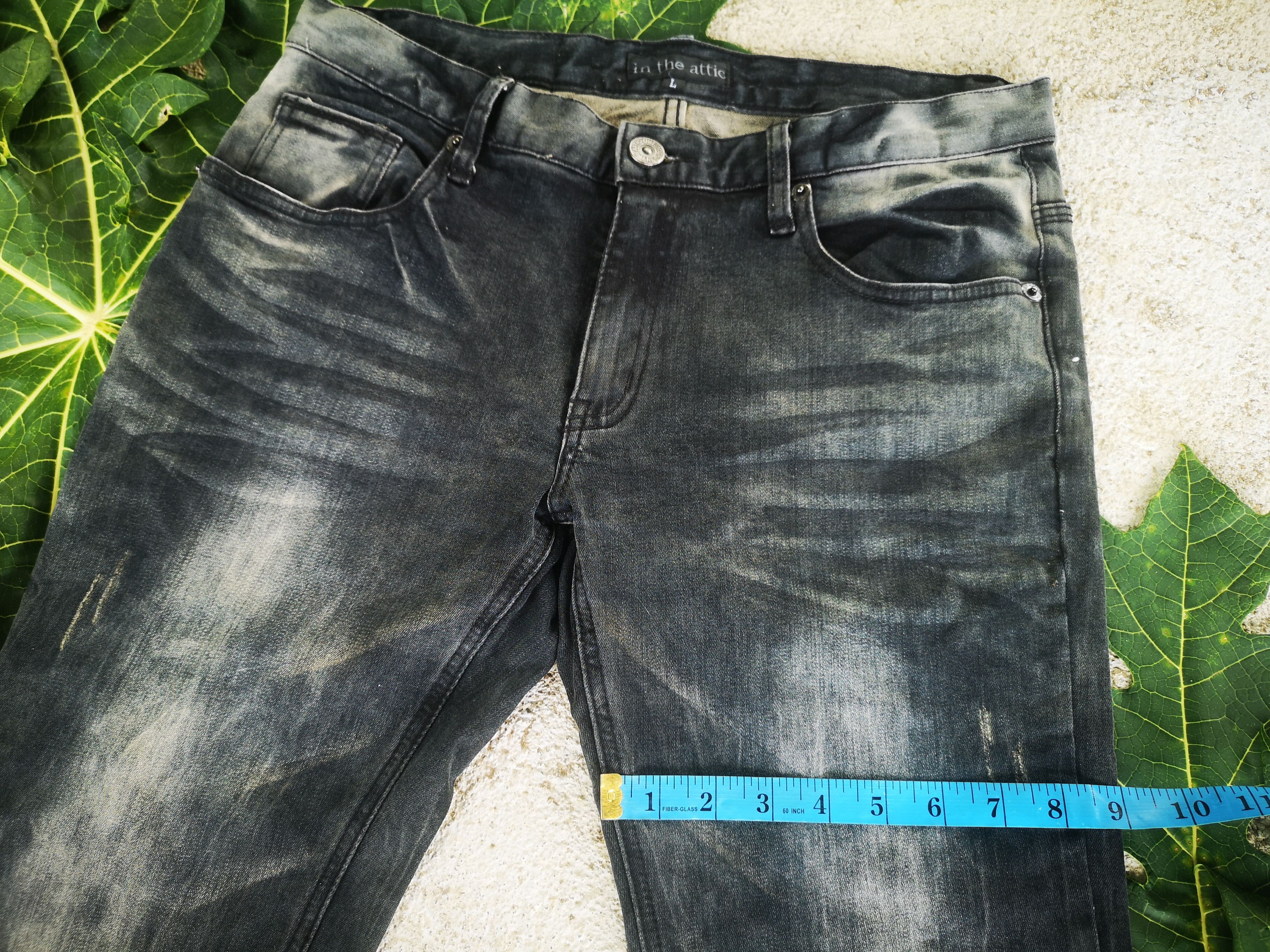 In The Attic In the attic Distressed Denim Stone Wash Size US 31 - 15 Thumbnail
