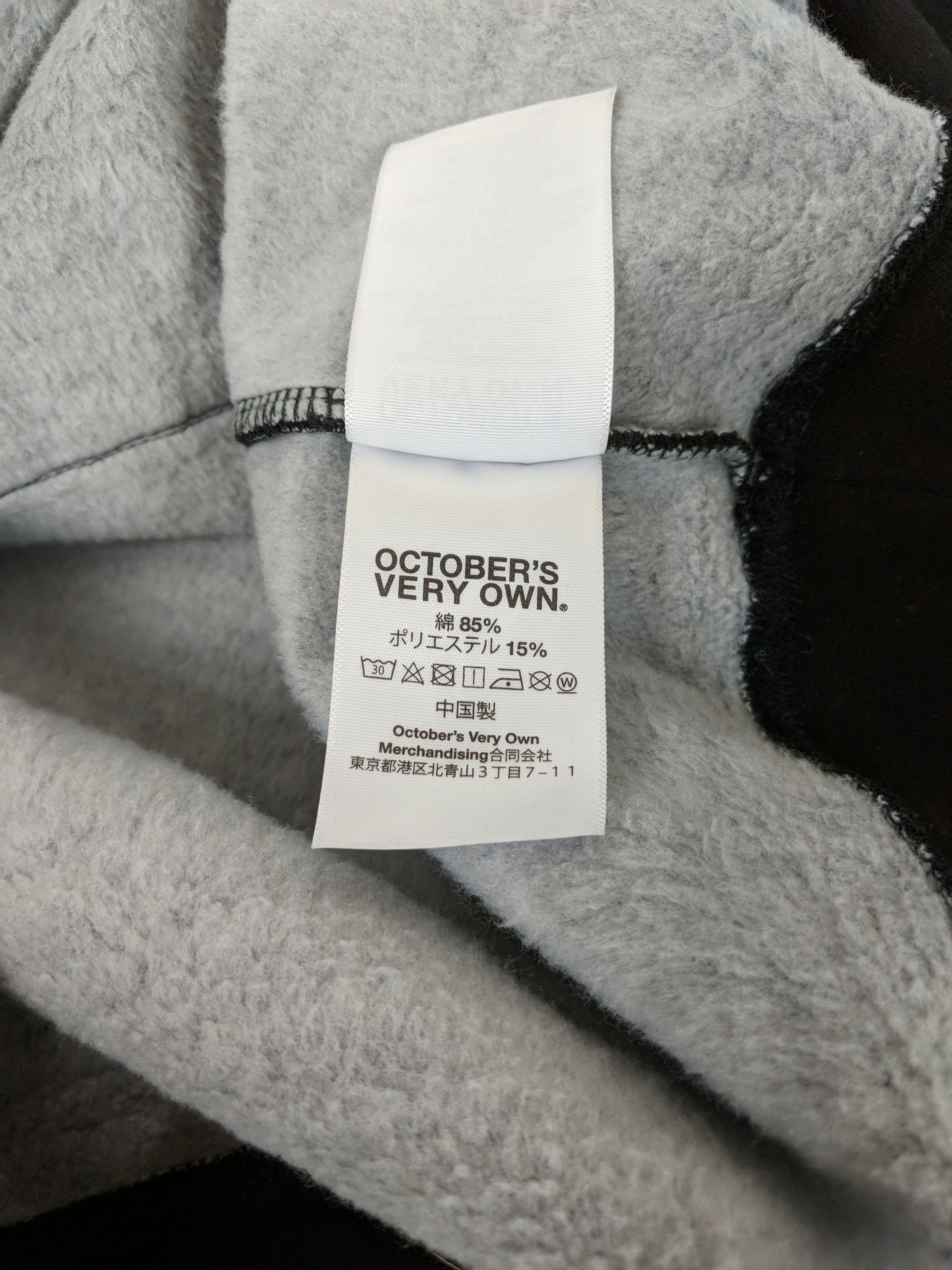 Drake October’s Very Own OVO Anchor Indigo Black Wash Hoodie Size US L / EU 52-54 / 3 - 7 Thumbnail