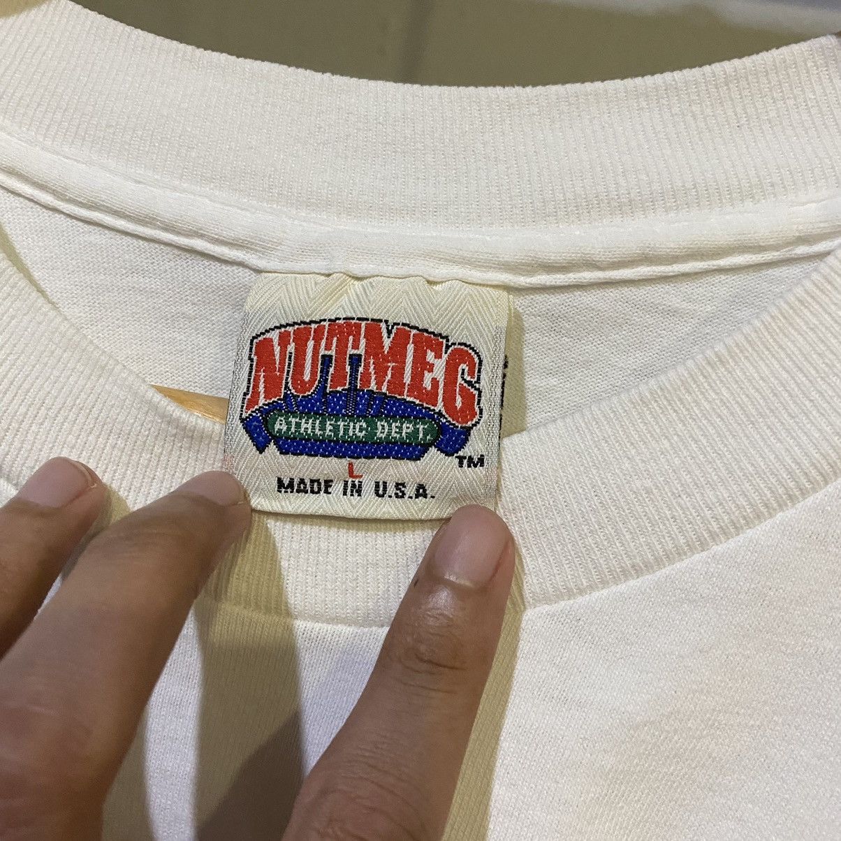 MLB × Nutmeg × Vintage VINTAGE VERY RARE 90’s‼️Cincinnati Reds Nutmeg USA MLB Tee Size US L / EU 52-54 / 3 - 8 Thumbnail