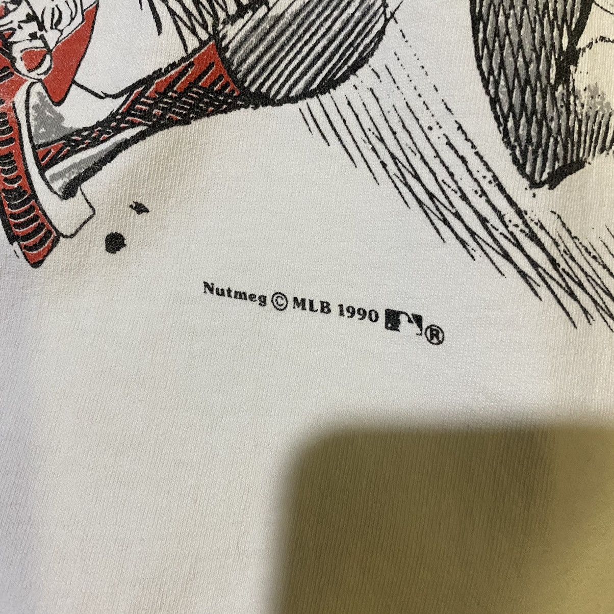 MLB × Nutmeg × Vintage VINTAGE VERY RARE 90’s‼️Cincinnati Reds Nutmeg USA MLB Tee Size US L / EU 52-54 / 3 - 5 Thumbnail
