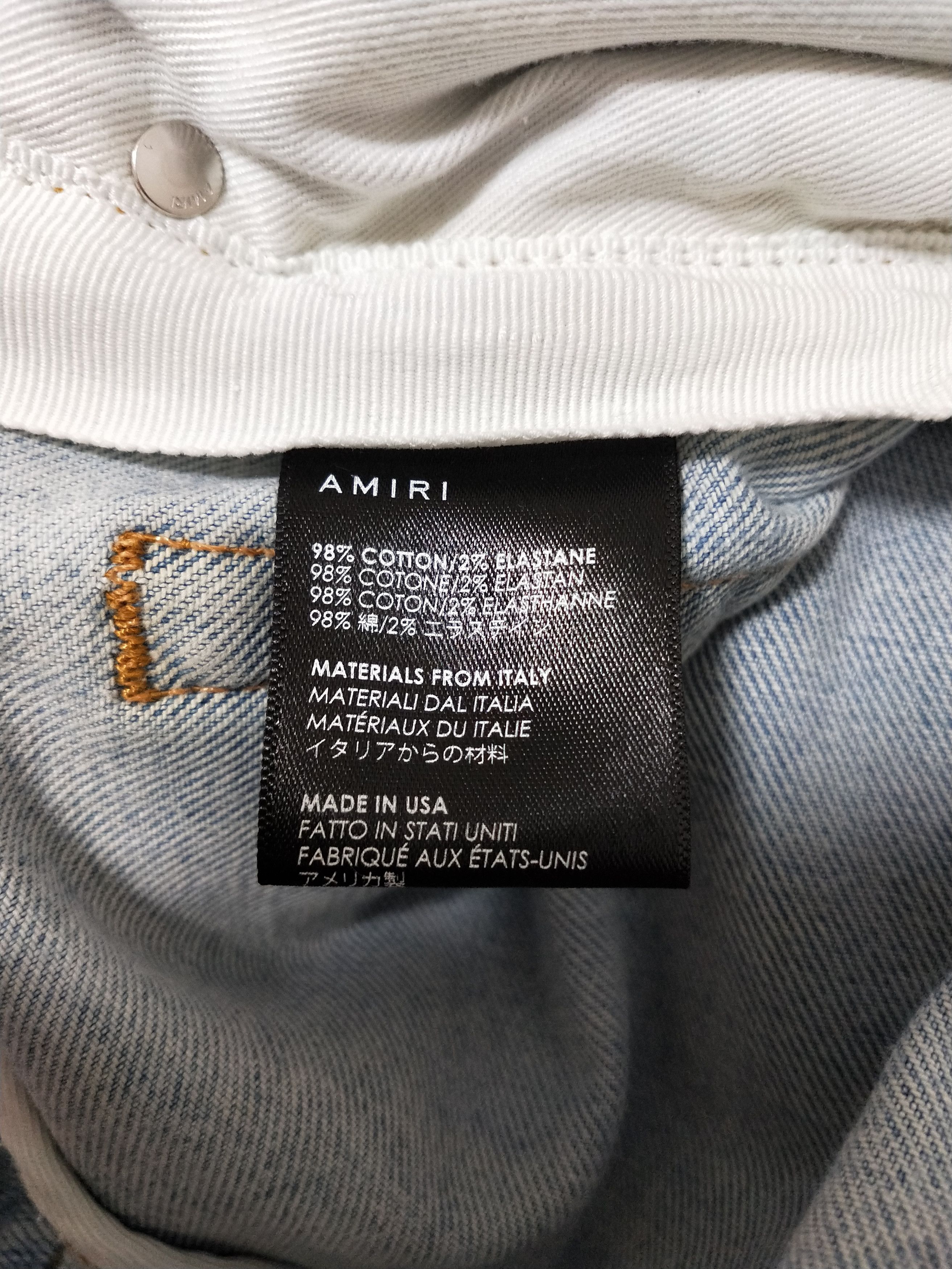 Amiri Tie Dye MX1 Jeans Size US 34 / EU 50 - 7 Thumbnail