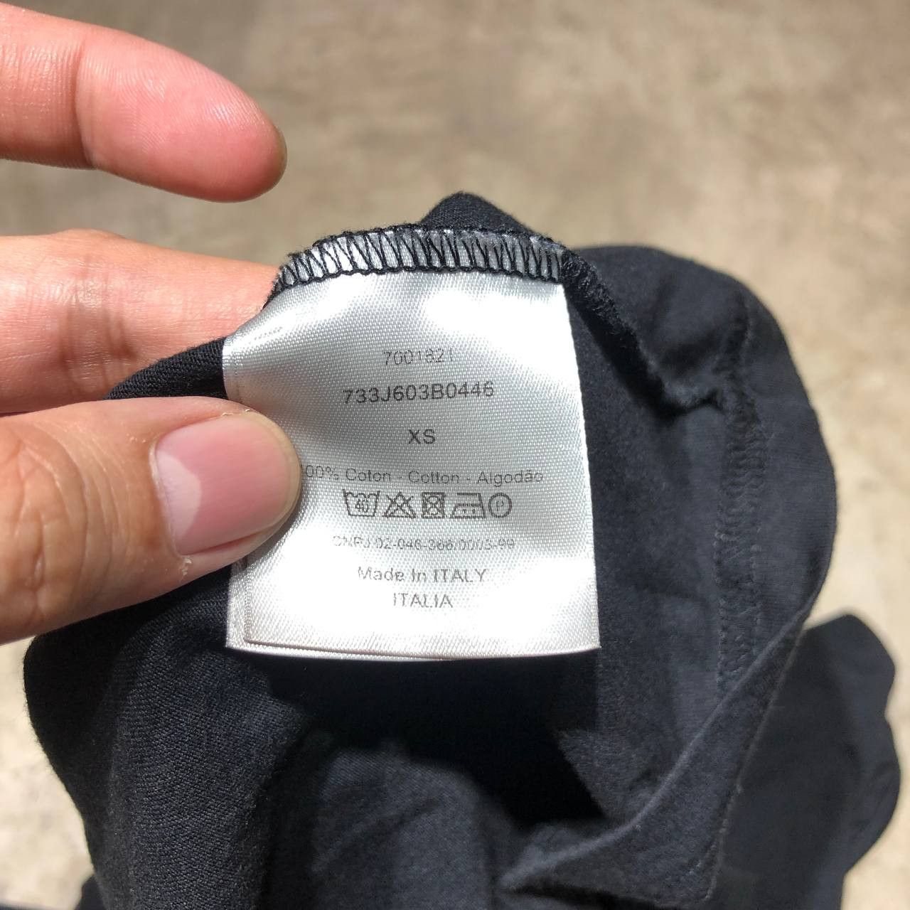 Dior Dior Bee Embroidered Logo tee Size US S / EU 44-46 / 1 - 7 Thumbnail