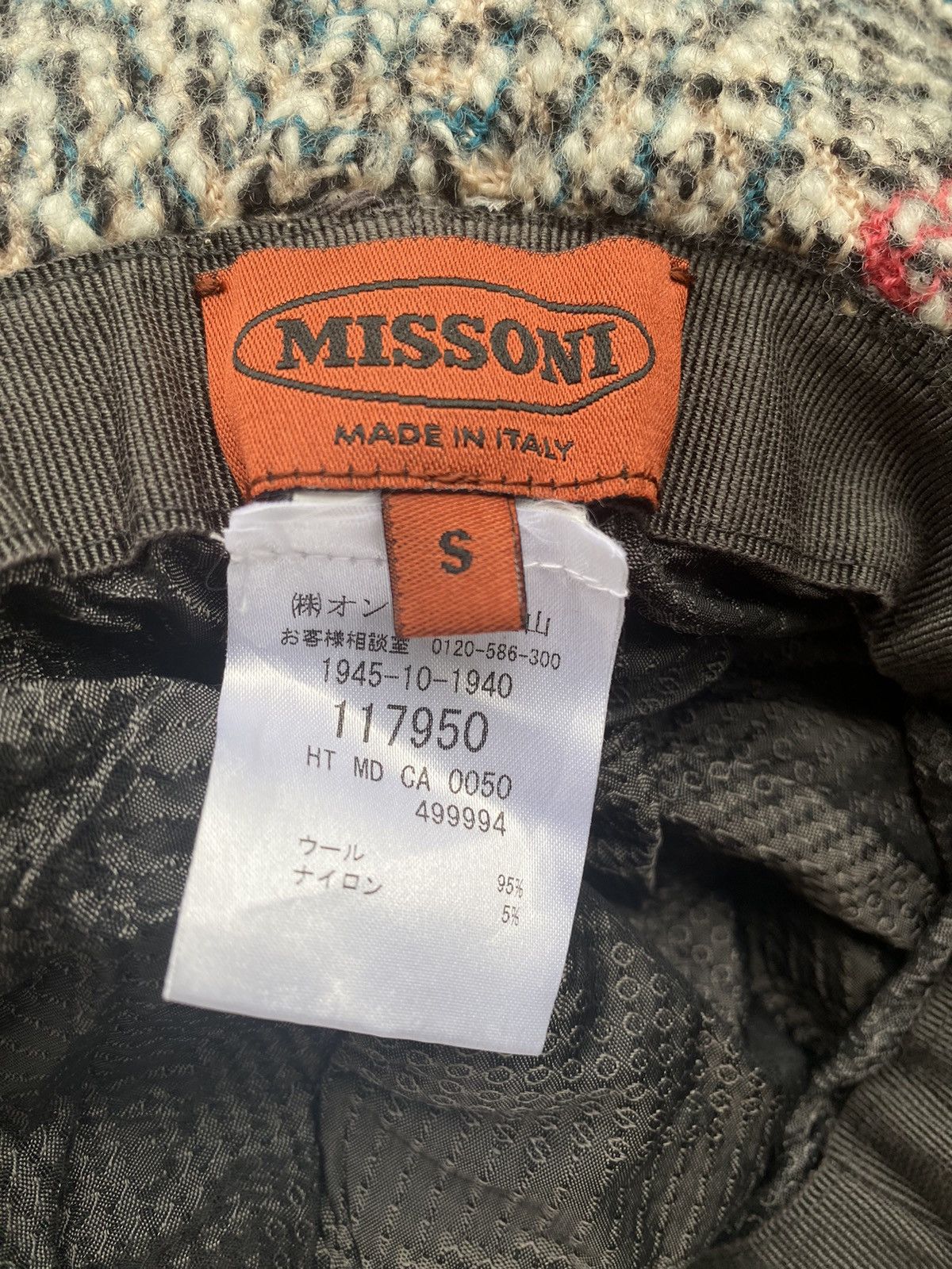 Missoni Vintage Missoni Hat Made in Italy Size ONE SIZE - 6 Thumbnail