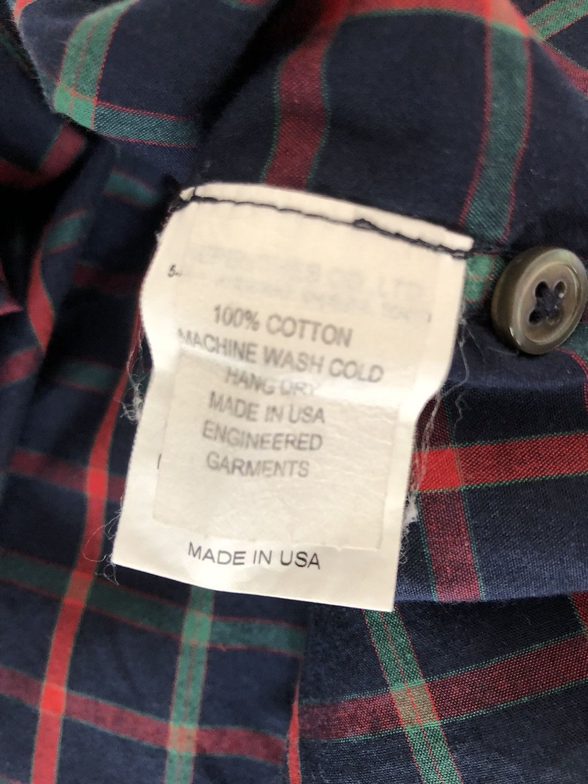 Engineered Garments Engineered Garments Usa Checkered Long Sleeves Size US S / EU 44-46 / 1 - 10 Thumbnail