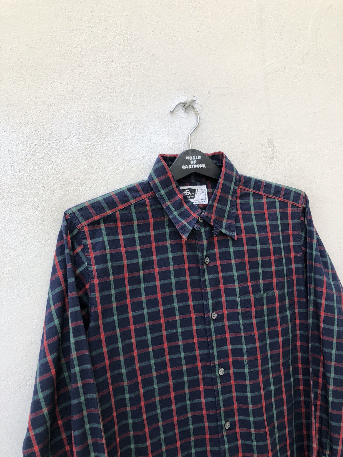 Engineered Garments Engineered Garments Usa Checkered Long Sleeves Size US S / EU 44-46 / 1 - 2 Thumbnail