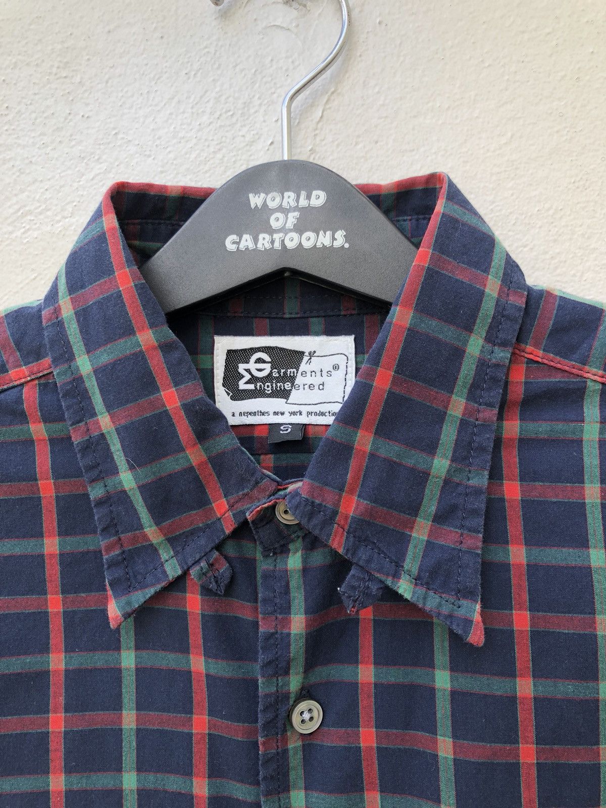 Engineered Garments Engineered Garments Usa Checkered Long Sleeves Size US S / EU 44-46 / 1 - 3 Thumbnail
