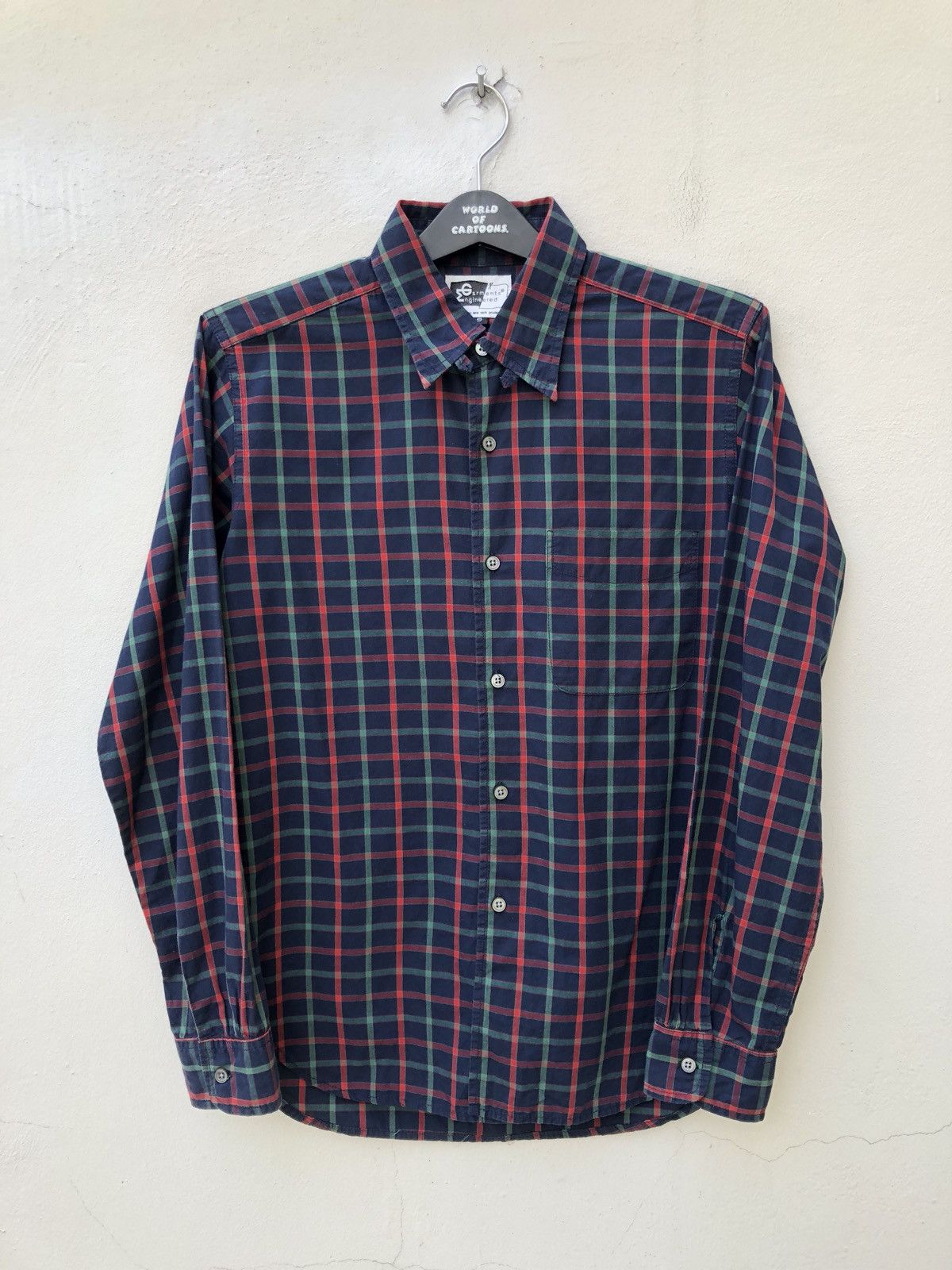 Engineered Garments Engineered Garments Usa Checkered Long Sleeves Size US S / EU 44-46 / 1 - 1 Thumbnail
