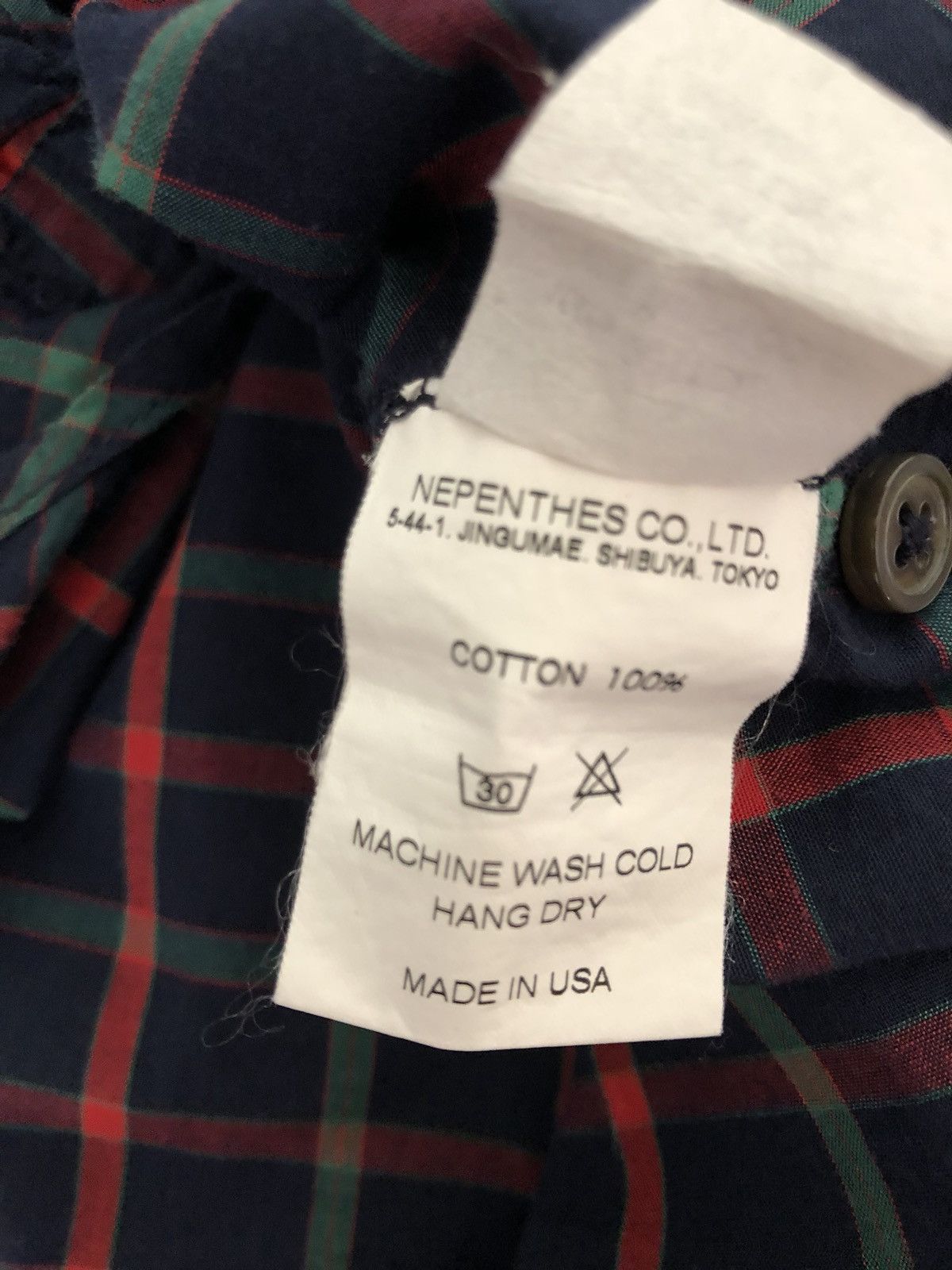 Engineered Garments Engineered Garments Usa Checkered Long Sleeves Size US S / EU 44-46 / 1 - 11 Thumbnail