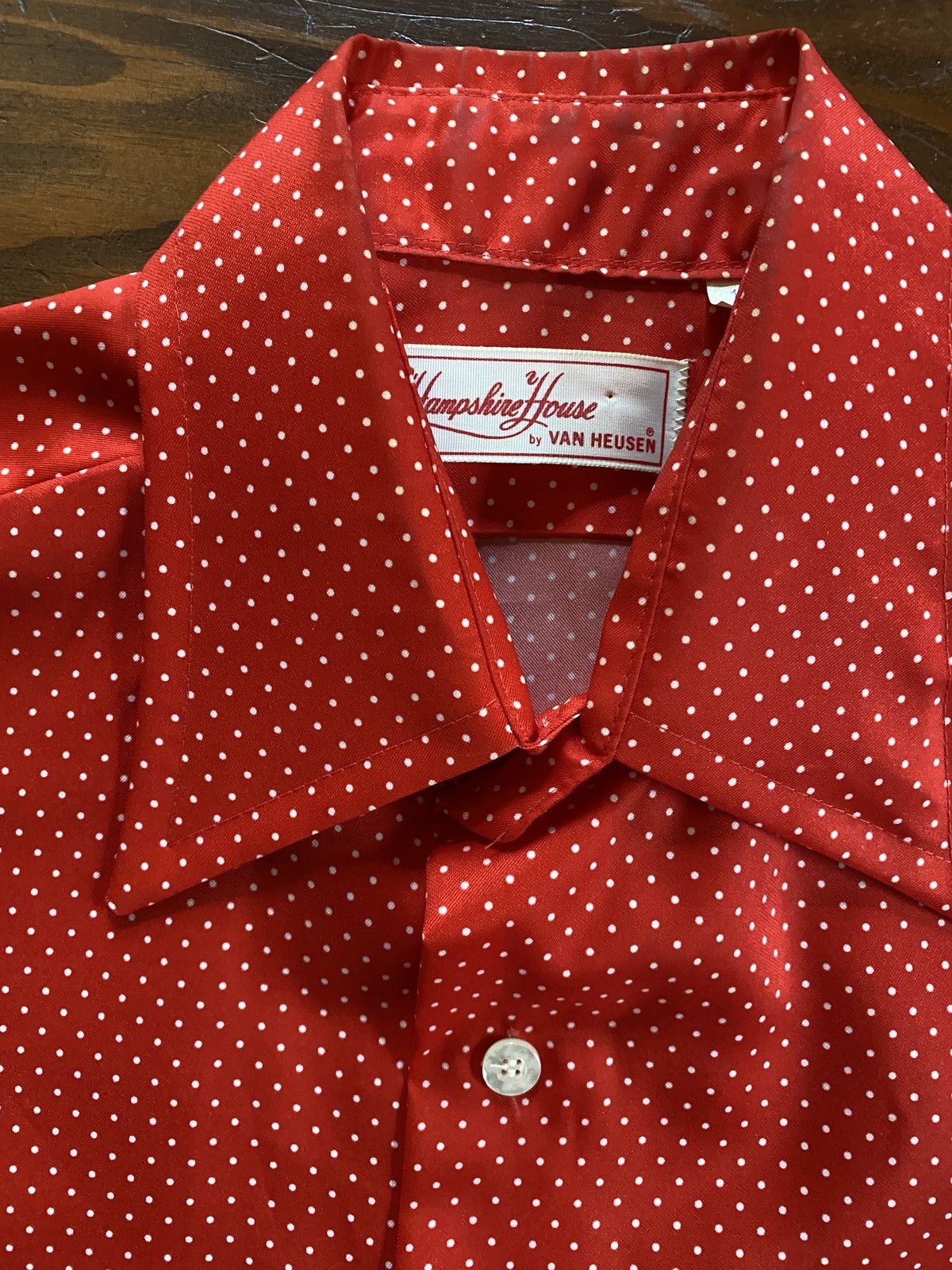 Retrofit Vintage 60’s Hampshire House Polkadot Mod Style Button Up Size US L / EU 52-54 / 3 - 14 Thumbnail