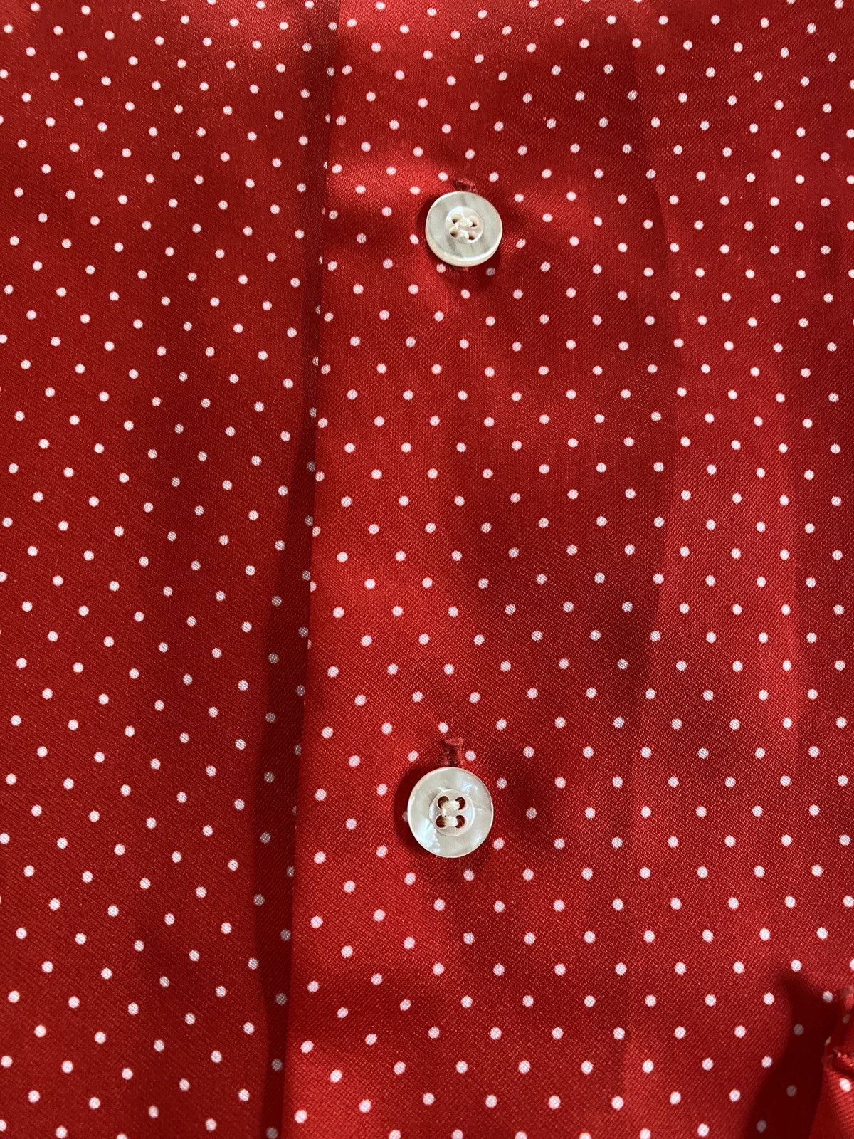 Retrofit Vintage 60’s Hampshire House Polkadot Mod Style Button Up Size US L / EU 52-54 / 3 - 13 Thumbnail
