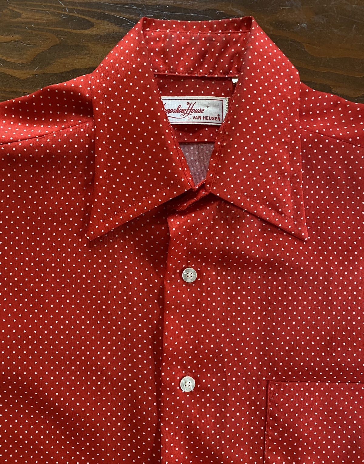Retrofit Vintage 60’s Hampshire House Polkadot Mod Style Button Up Size US L / EU 52-54 / 3 - 7 Thumbnail